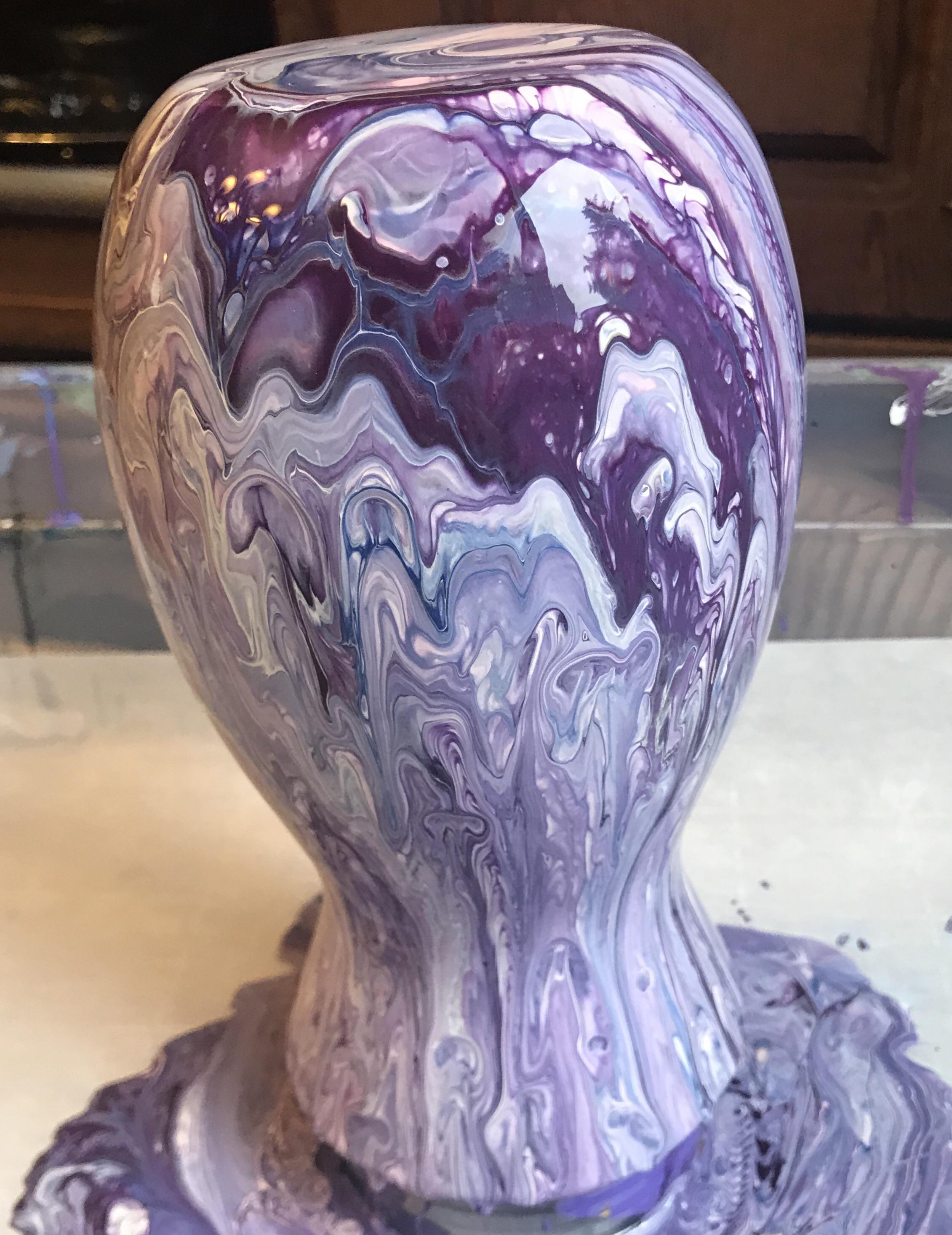 One of my first vase pours r/PourPainting