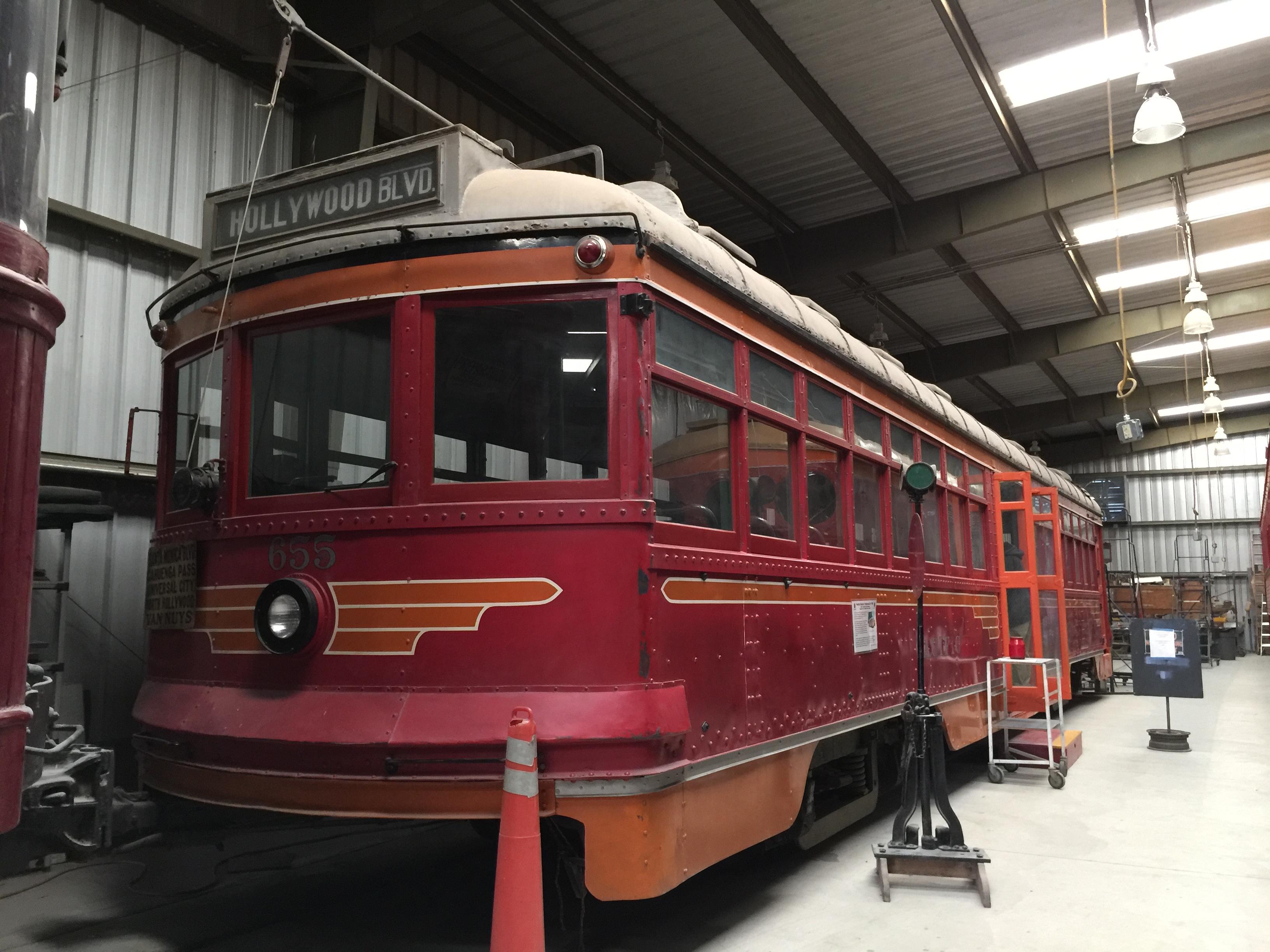 Pacific Electric "Hollywood" Streetcar. One of my favorite highlights