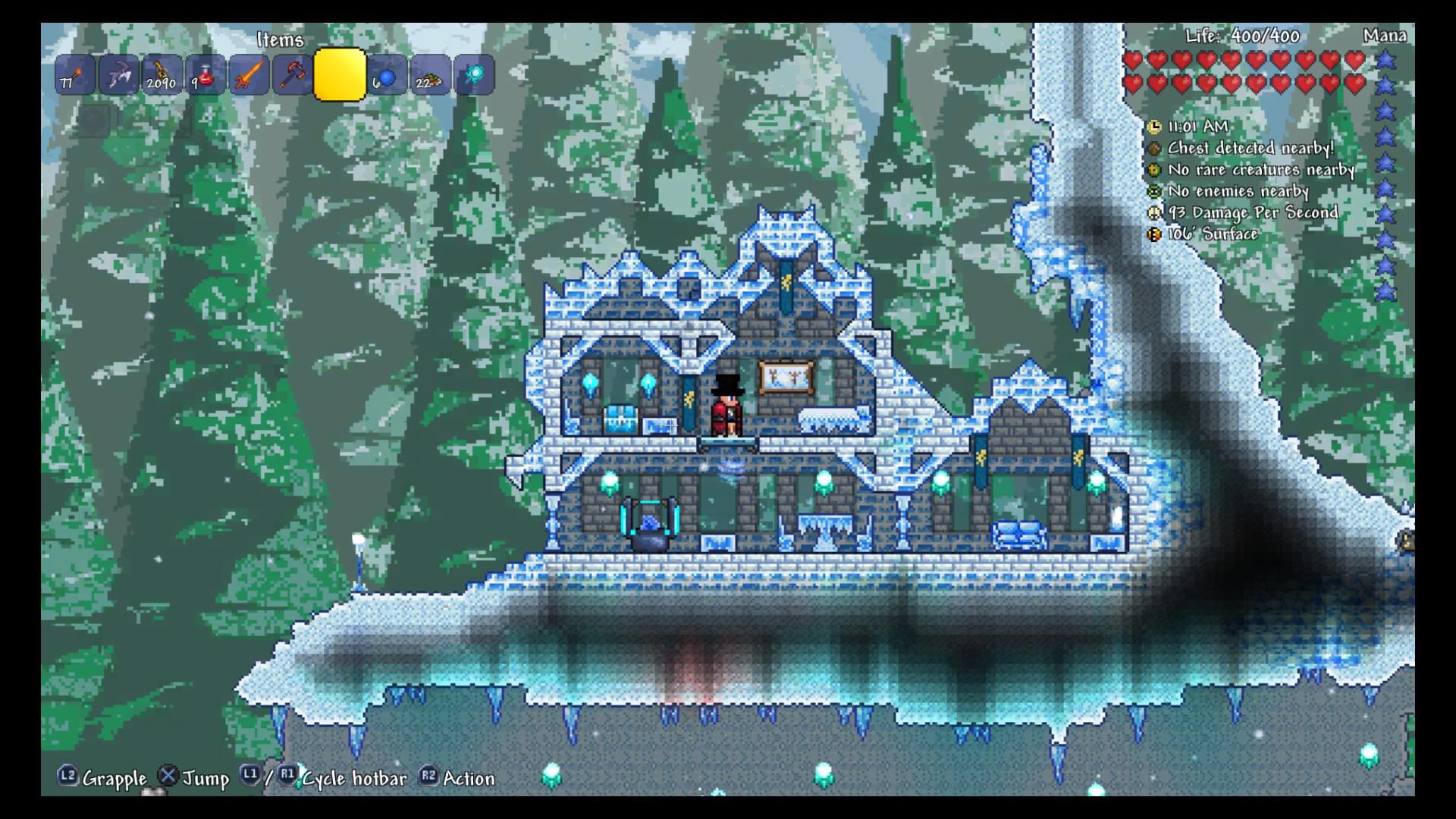 A simple ice house r/Terraria