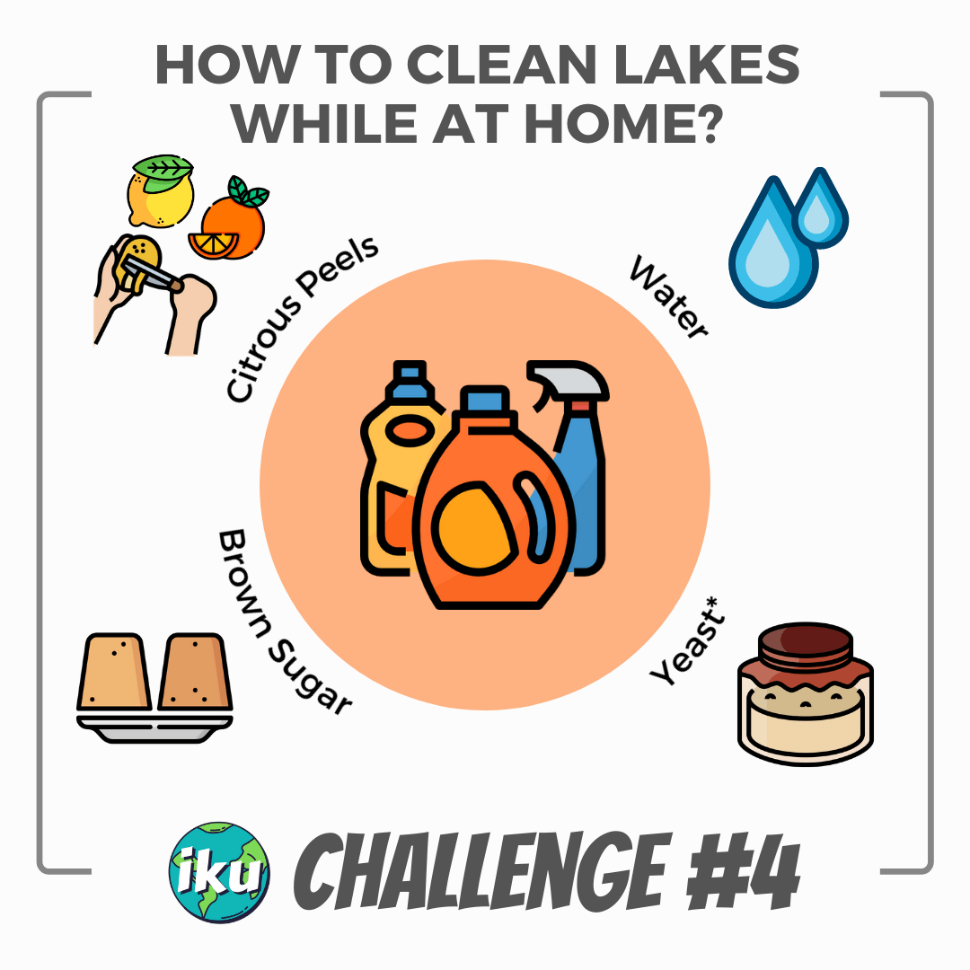 My friends are doing this challenge of using bioenzyme cleaners at