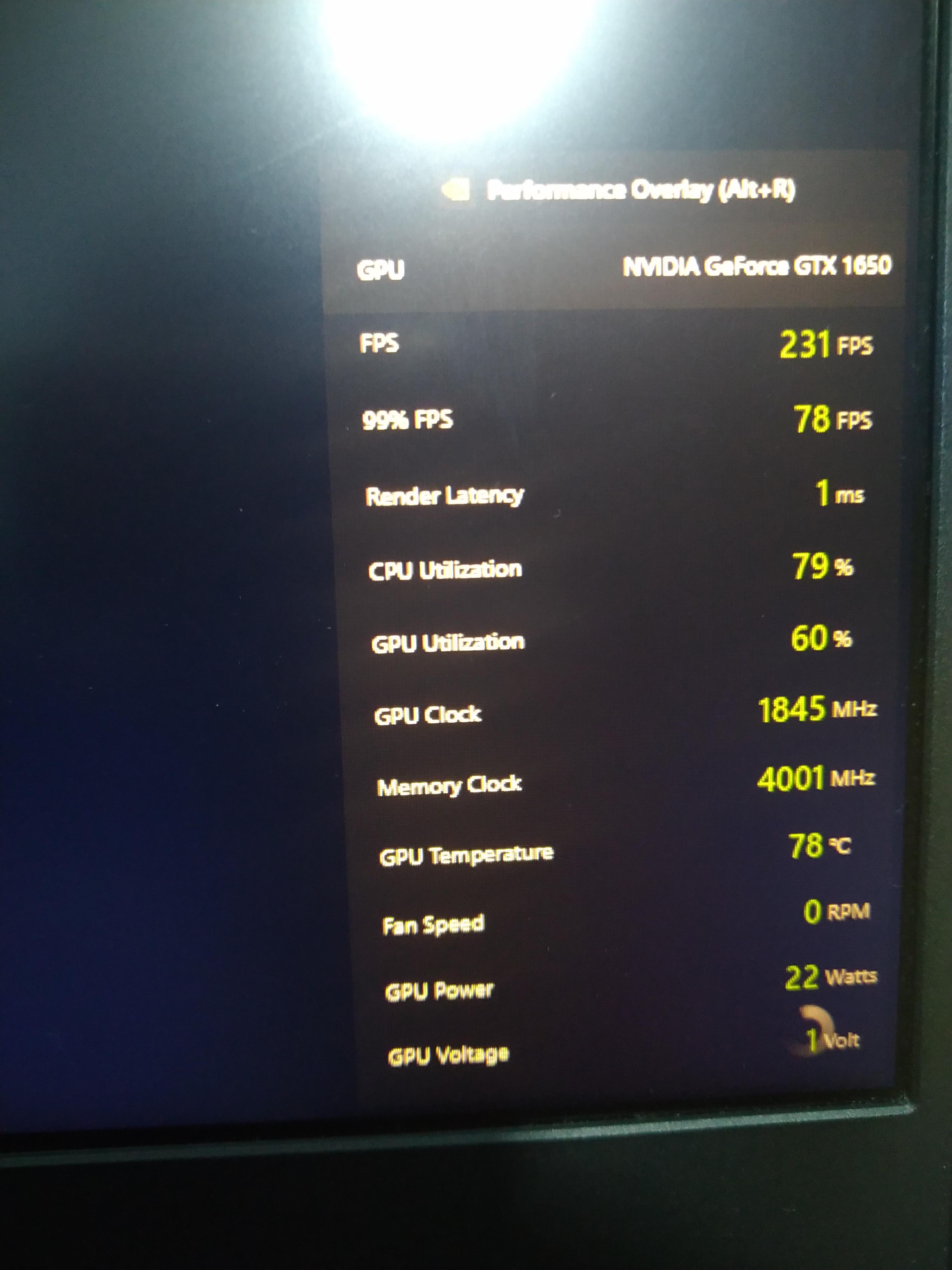 I hear my fan running but it doesn't show fan speed at all. What does