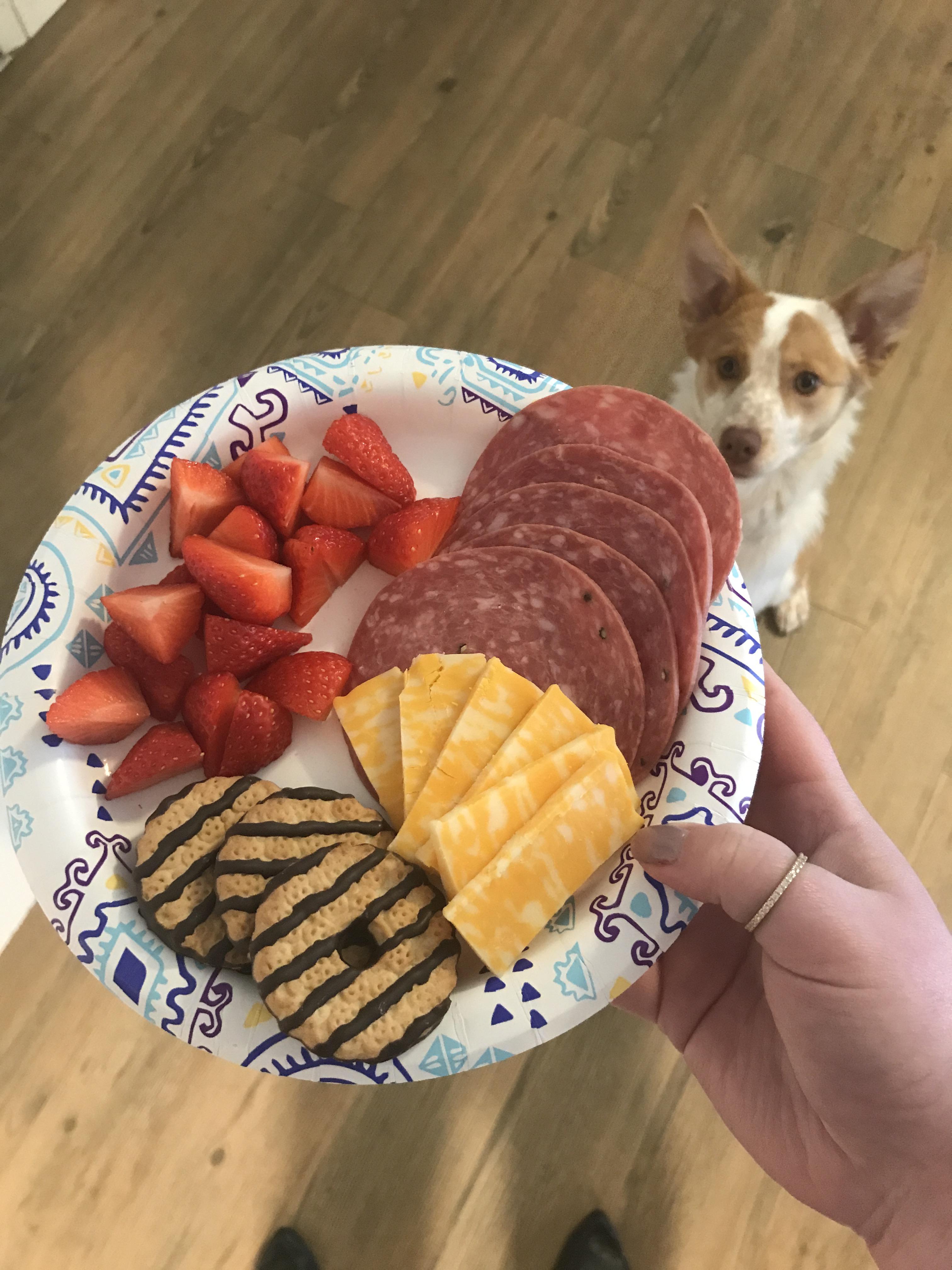 570 Calorie Lunch + Dog Tax r/1500isplenty