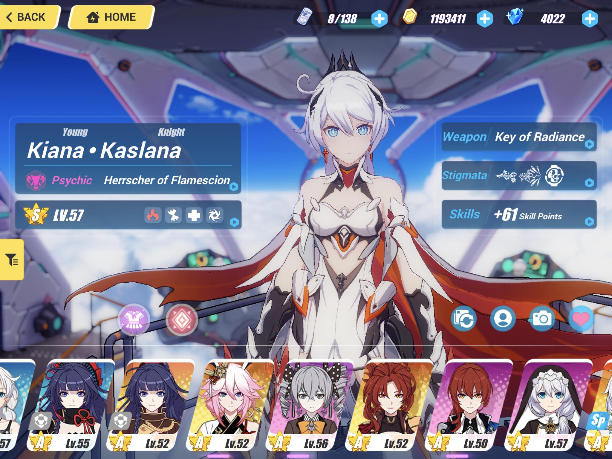 Honkai Impact 3 Tier List 2023 Honkai Impact 4.8 Tier List : R/Houkai3Rd