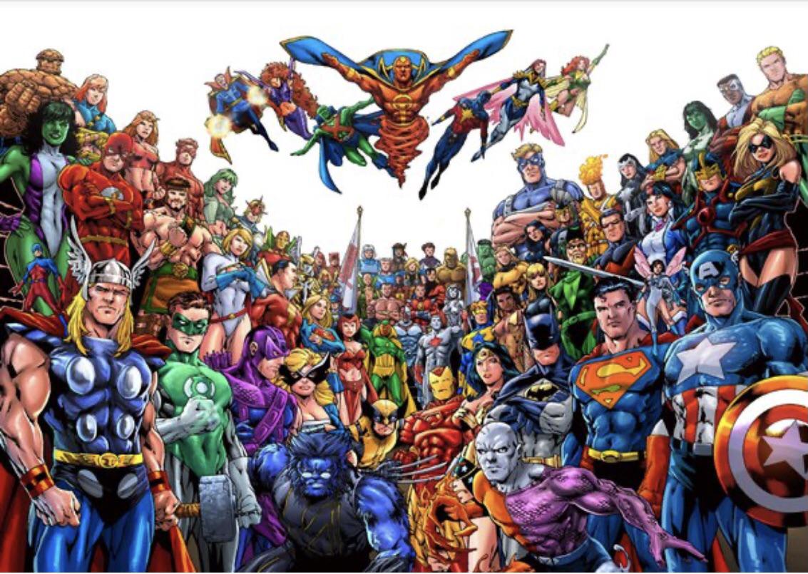 DC characters By BTWerley r/MarvelMultiverseRPG