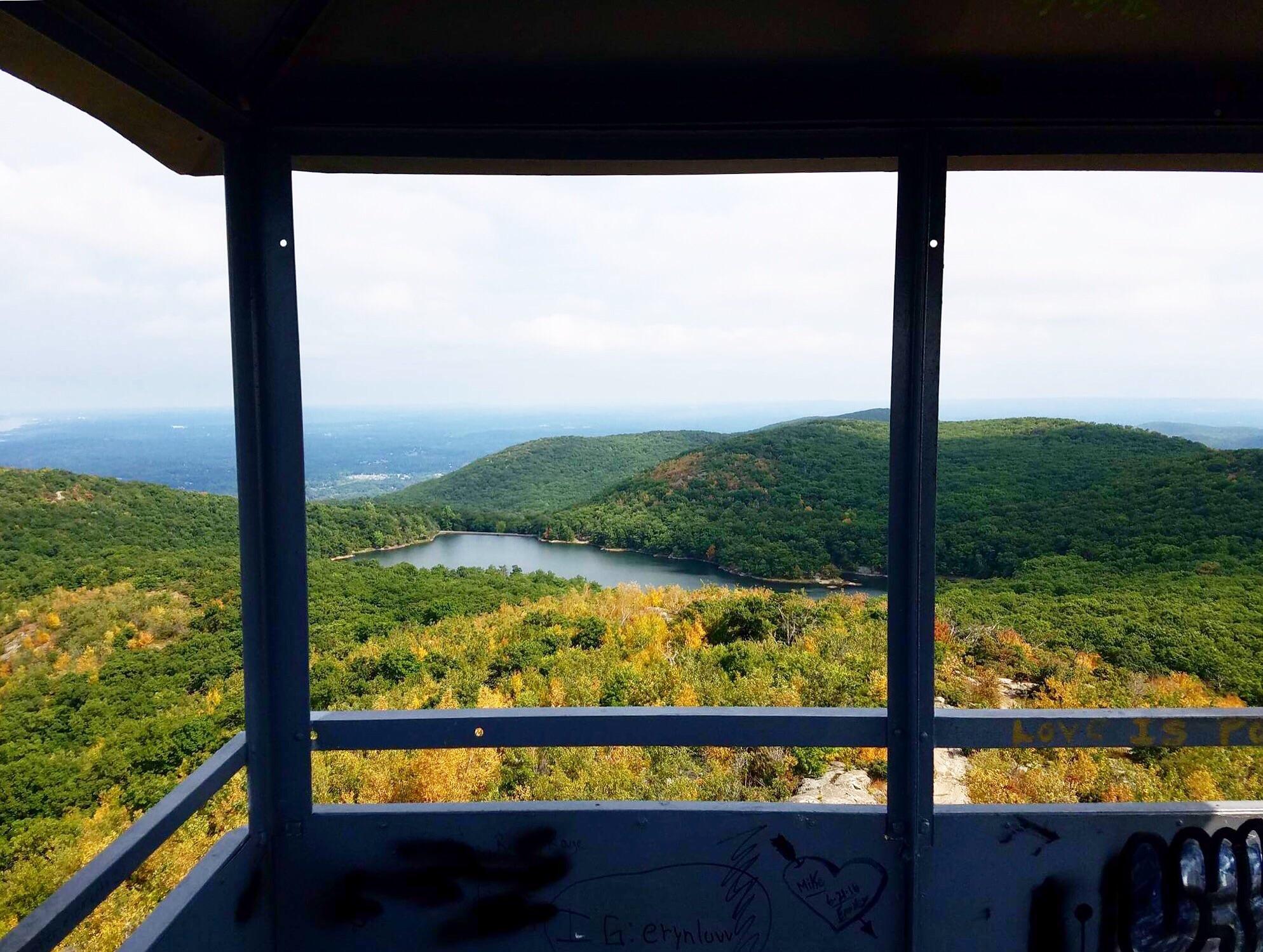 My favorite hike so far. View from the top of Mt. Beacon Fire Tower, Mt
