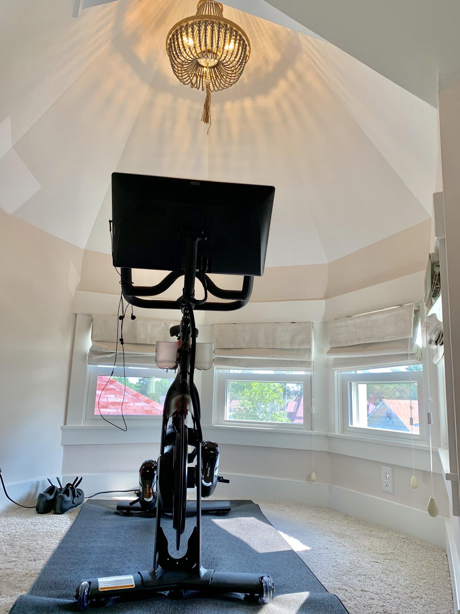 Loving my own little bedroom peloton nook in our new house r/pelotoncycle