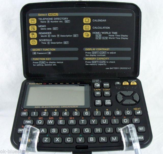 Electronic day planners lol r/nostalgia