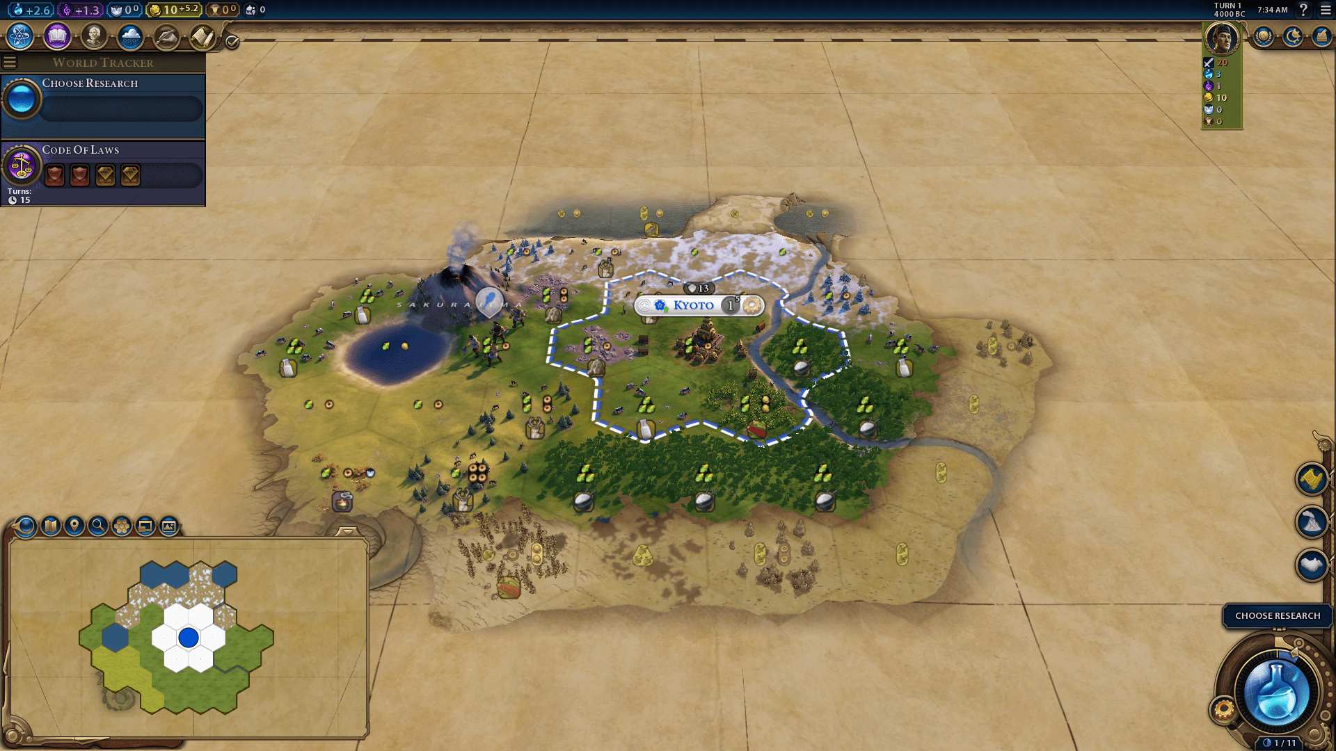 When the game recognizes your love for beef rice bowls> r/civ