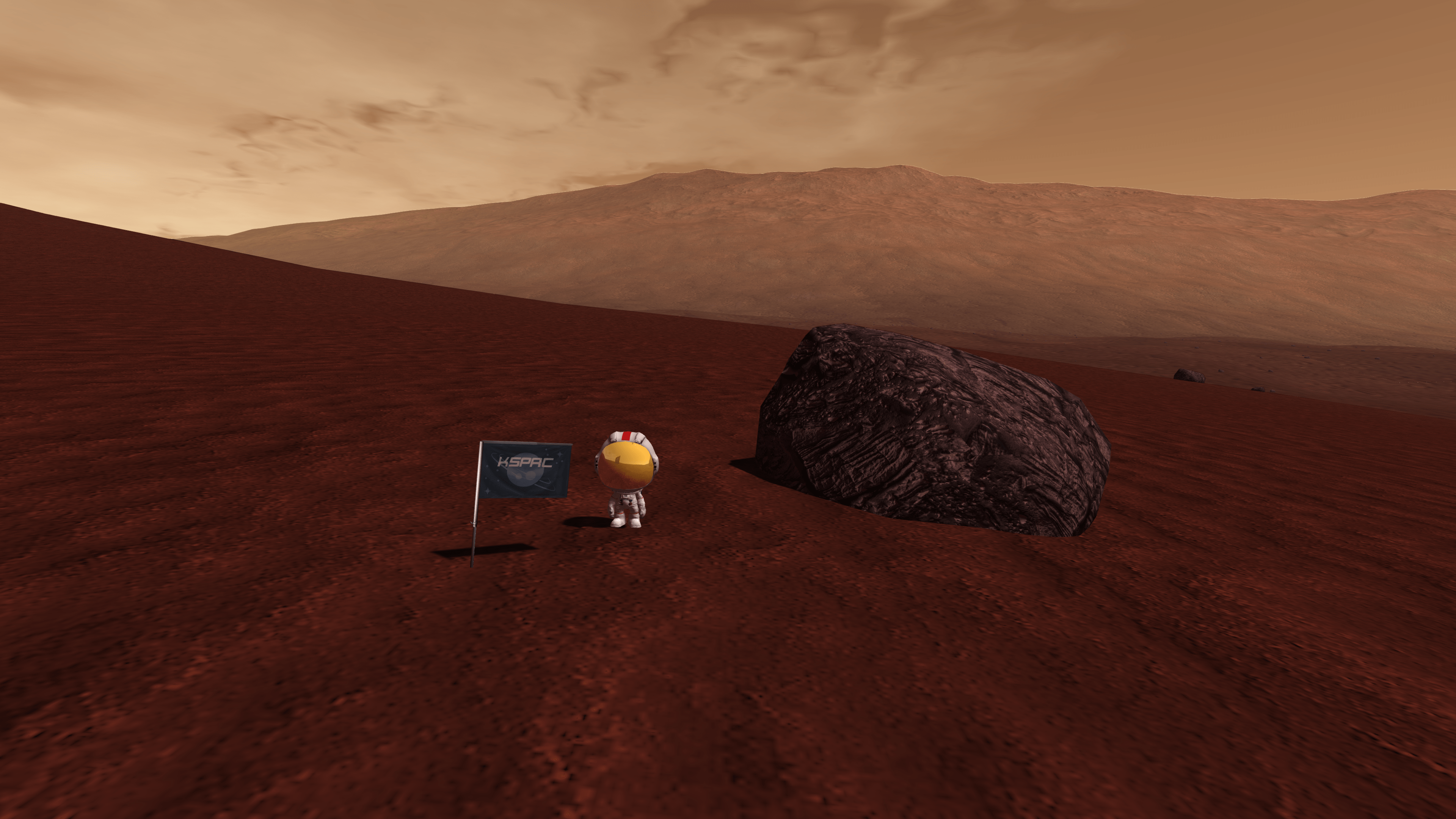 Beautiful Duna KerbalSpaceProgram