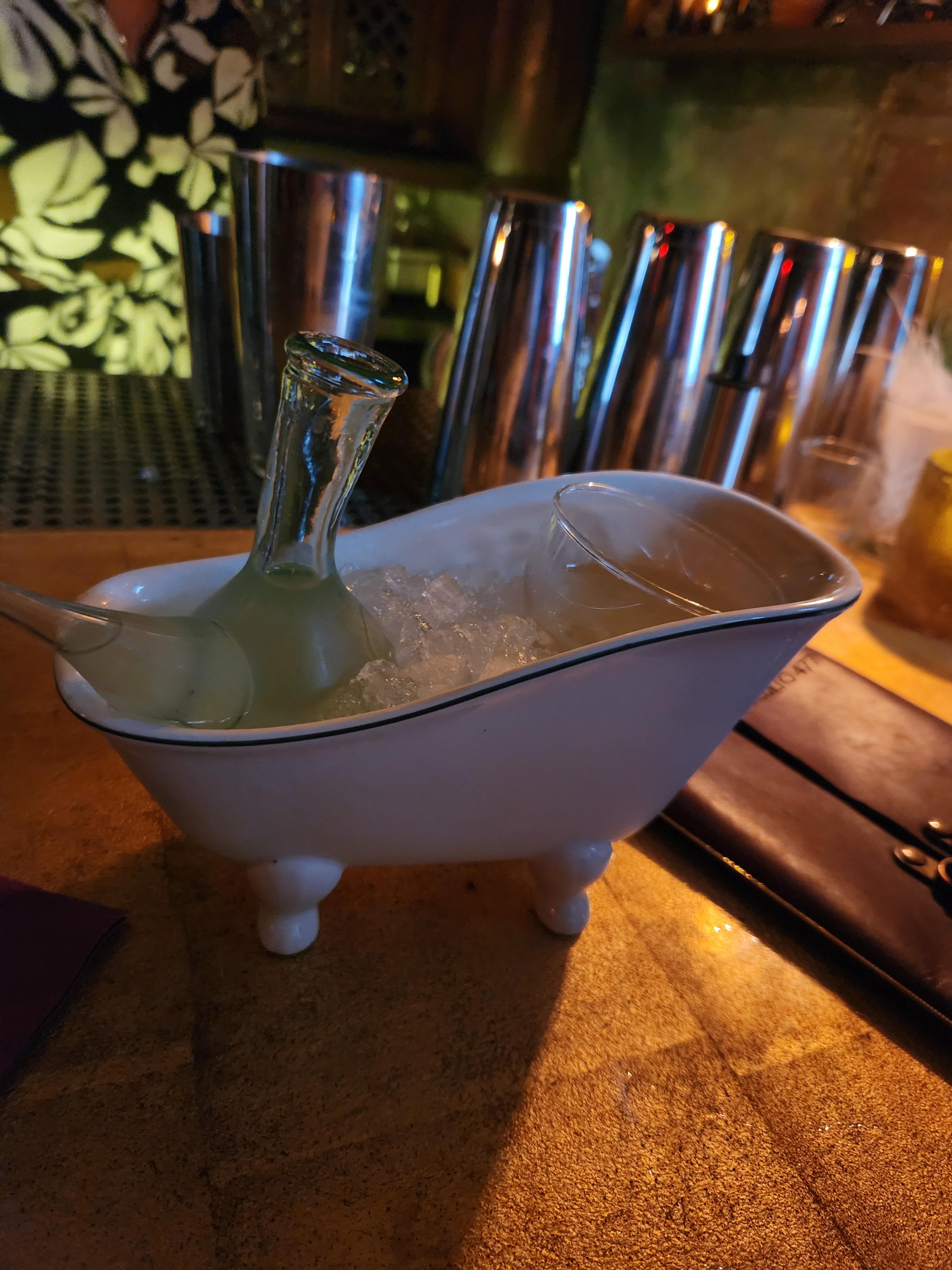 Bathtub gin cocktail at occult 447 San Diego r/phish