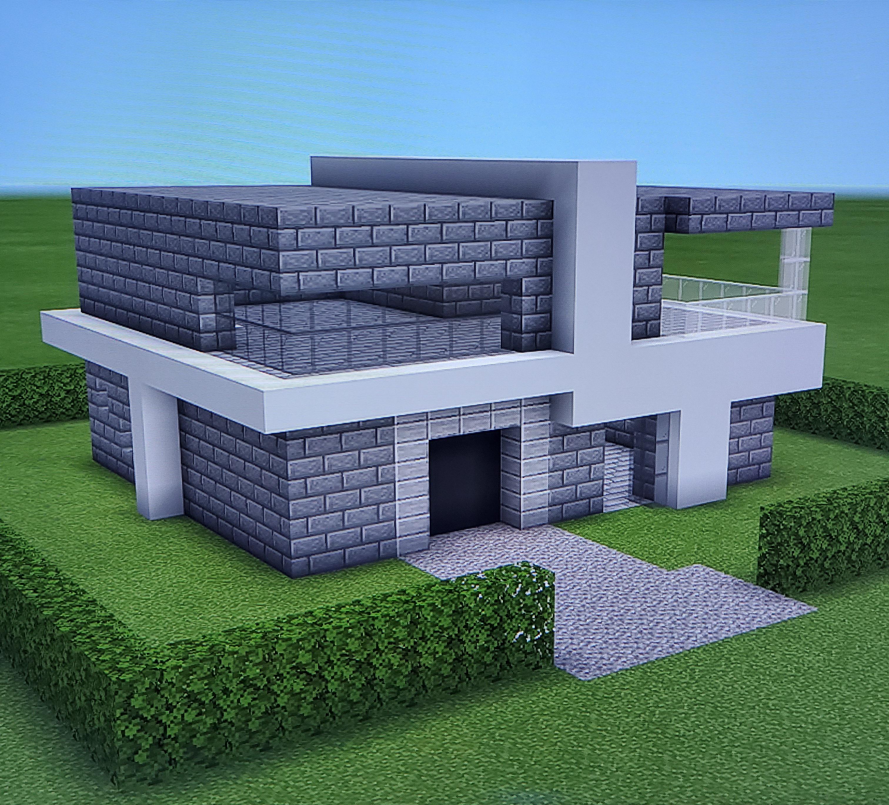 Minecraft Stone Brick House Designs