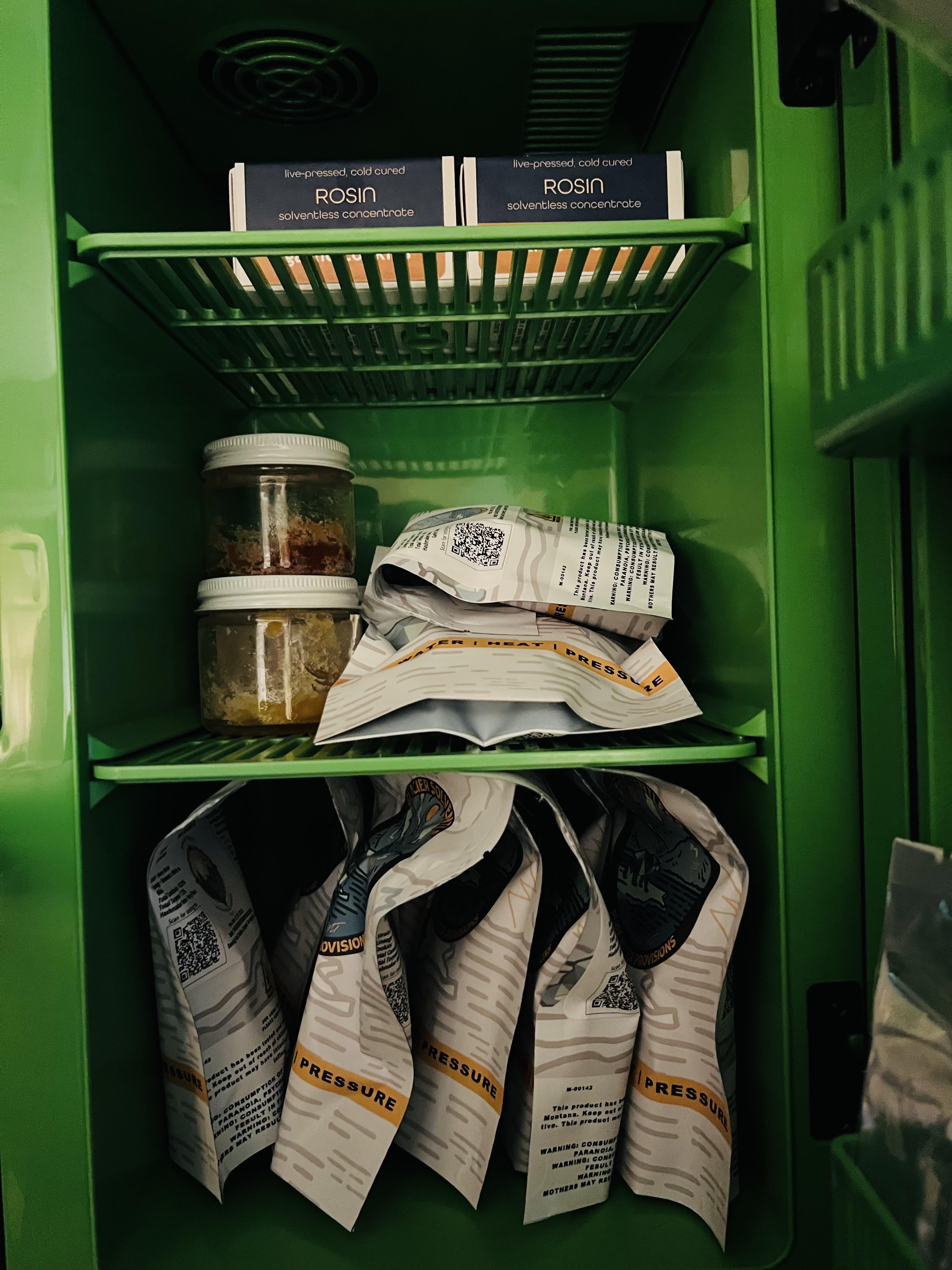 Dab Fridge Freshly Stocked 🥹 rosin