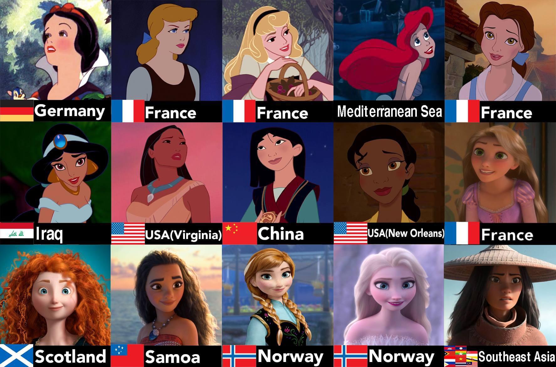 All Disney Princesses Names And Pictures