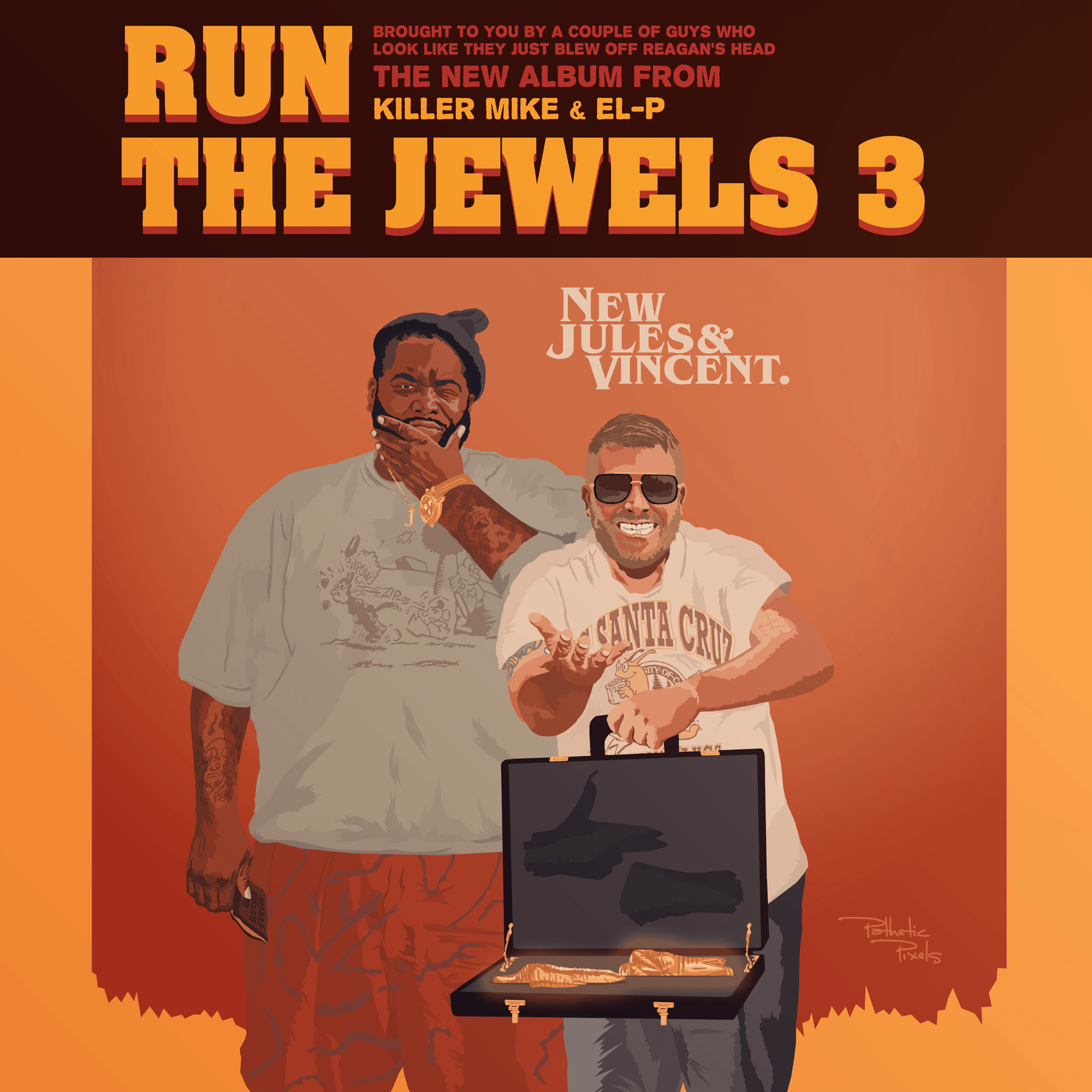 Run The Jewels Run The Jewels 3 [2000x2000] r/freshalbumart