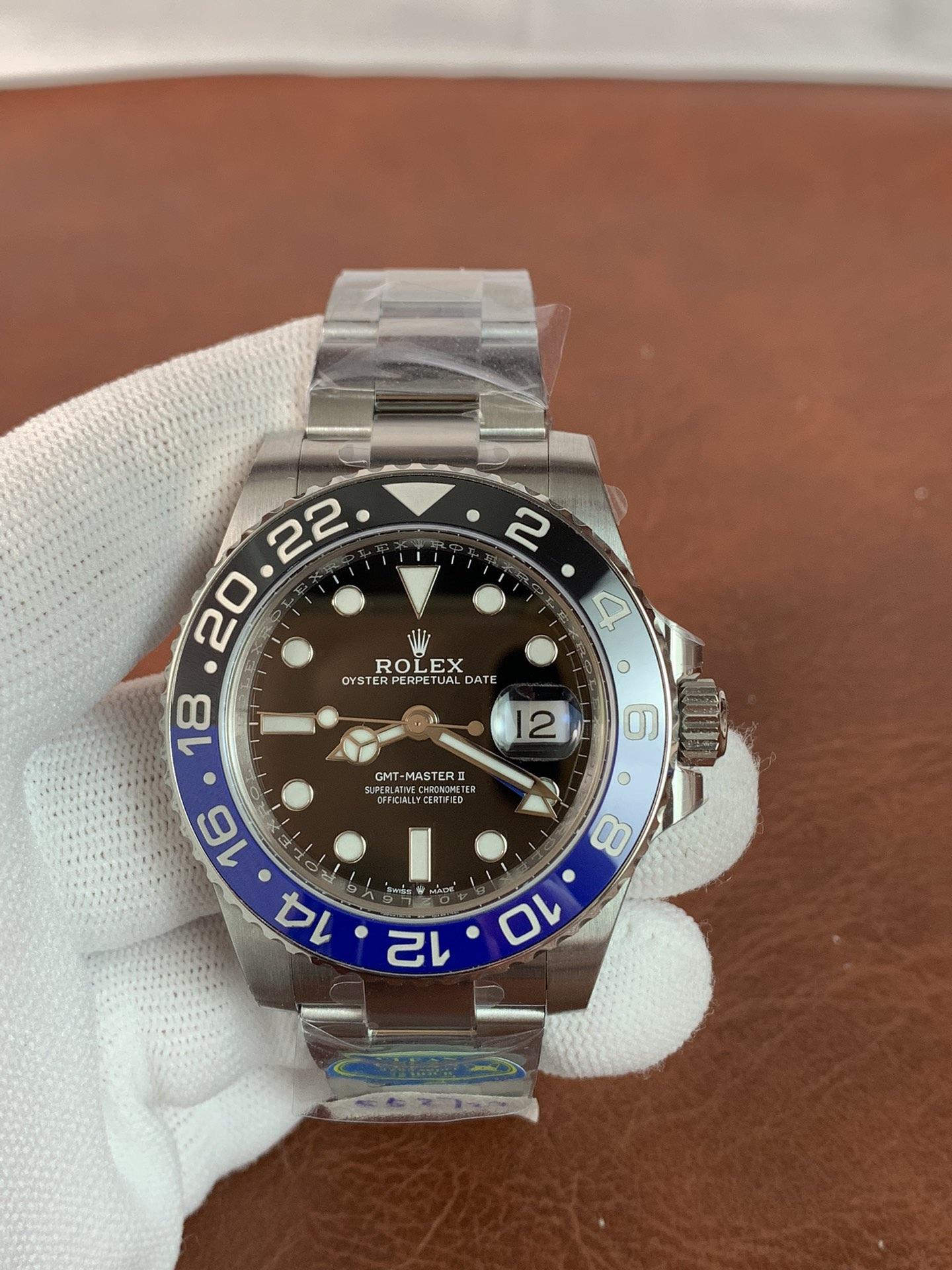 [QC] Rolex GMT master II Batman Clean Factory DD3285 r/RepTimeQC
