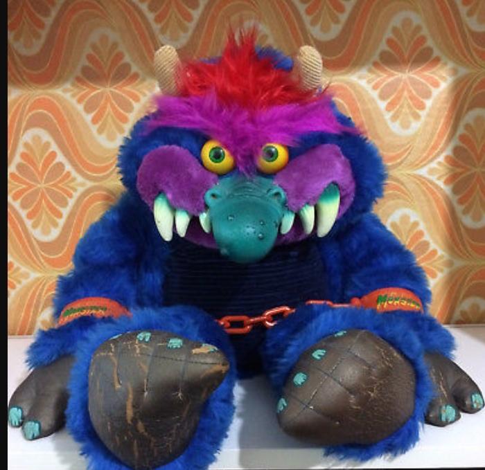 My pet monster. This was the coolest "stuffed animal." r/nostalgia