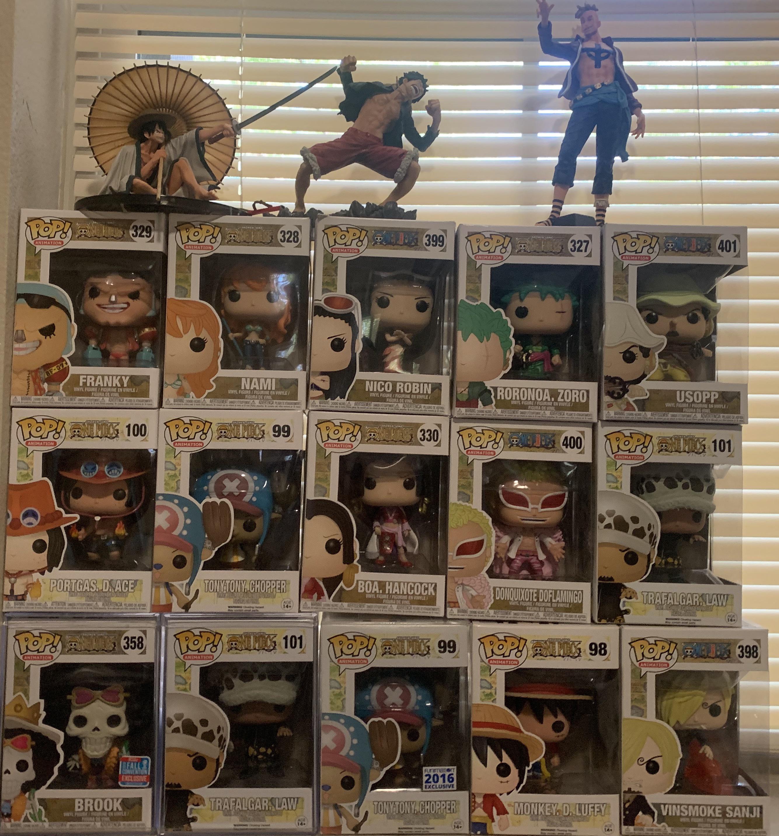 Fully complete one piece pop collection r/OnePiece