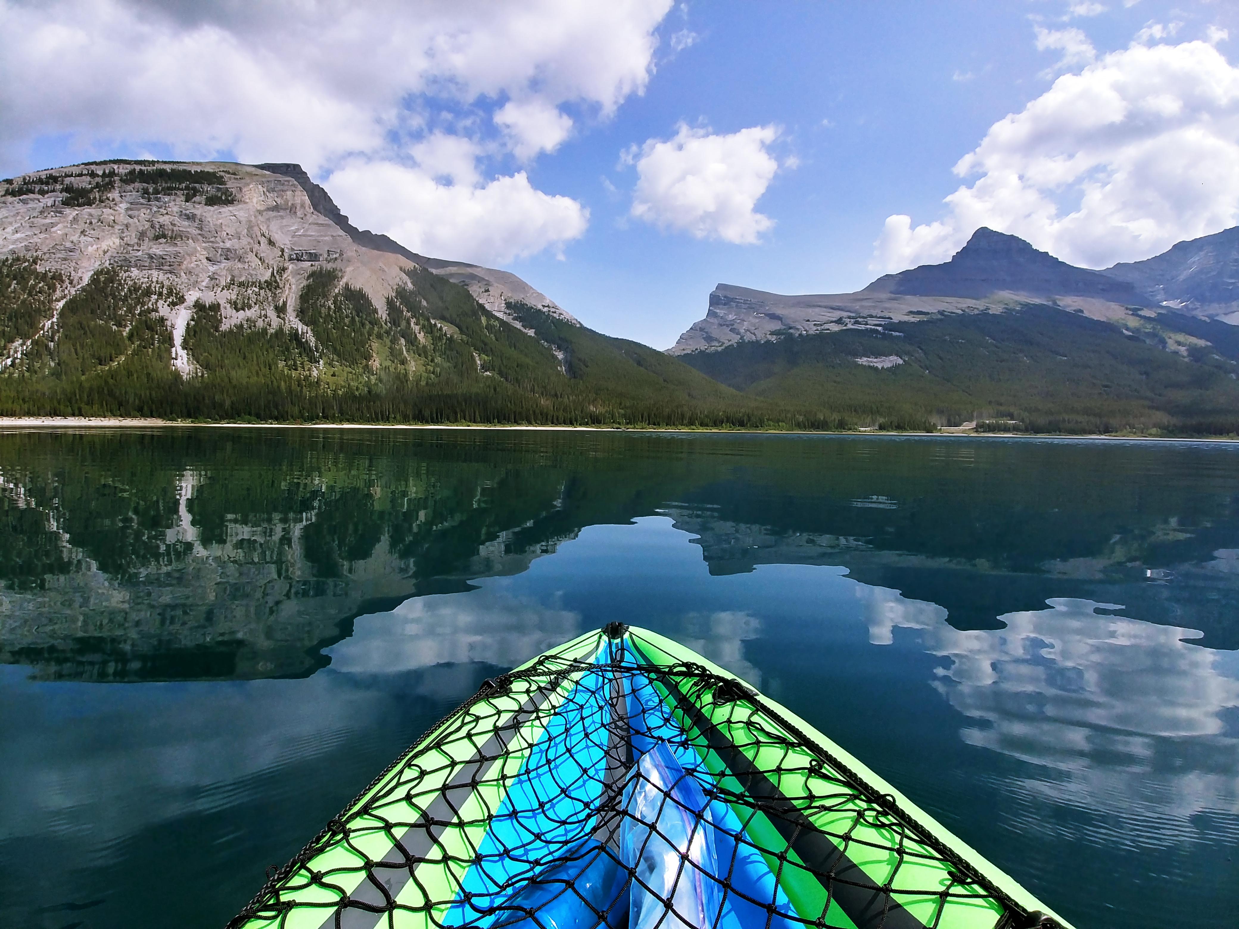 Kayaking at Spray Lakes, Alberta r/Kayaking