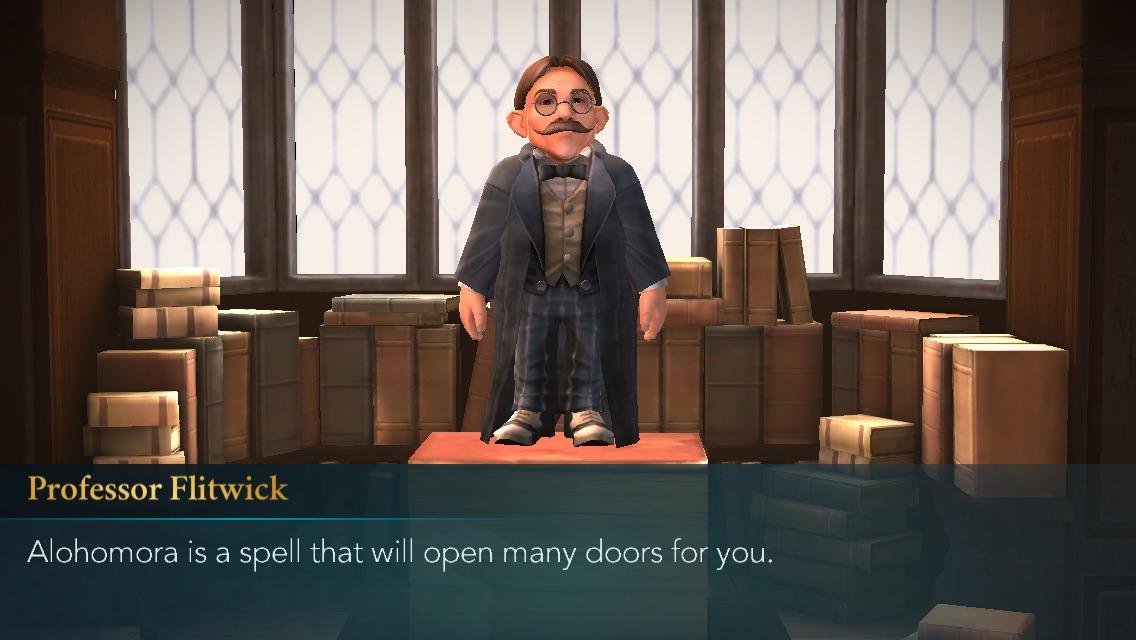Oh, Prof Flitwick, you’re so Flickwitty. r/HPHogwartsMystery