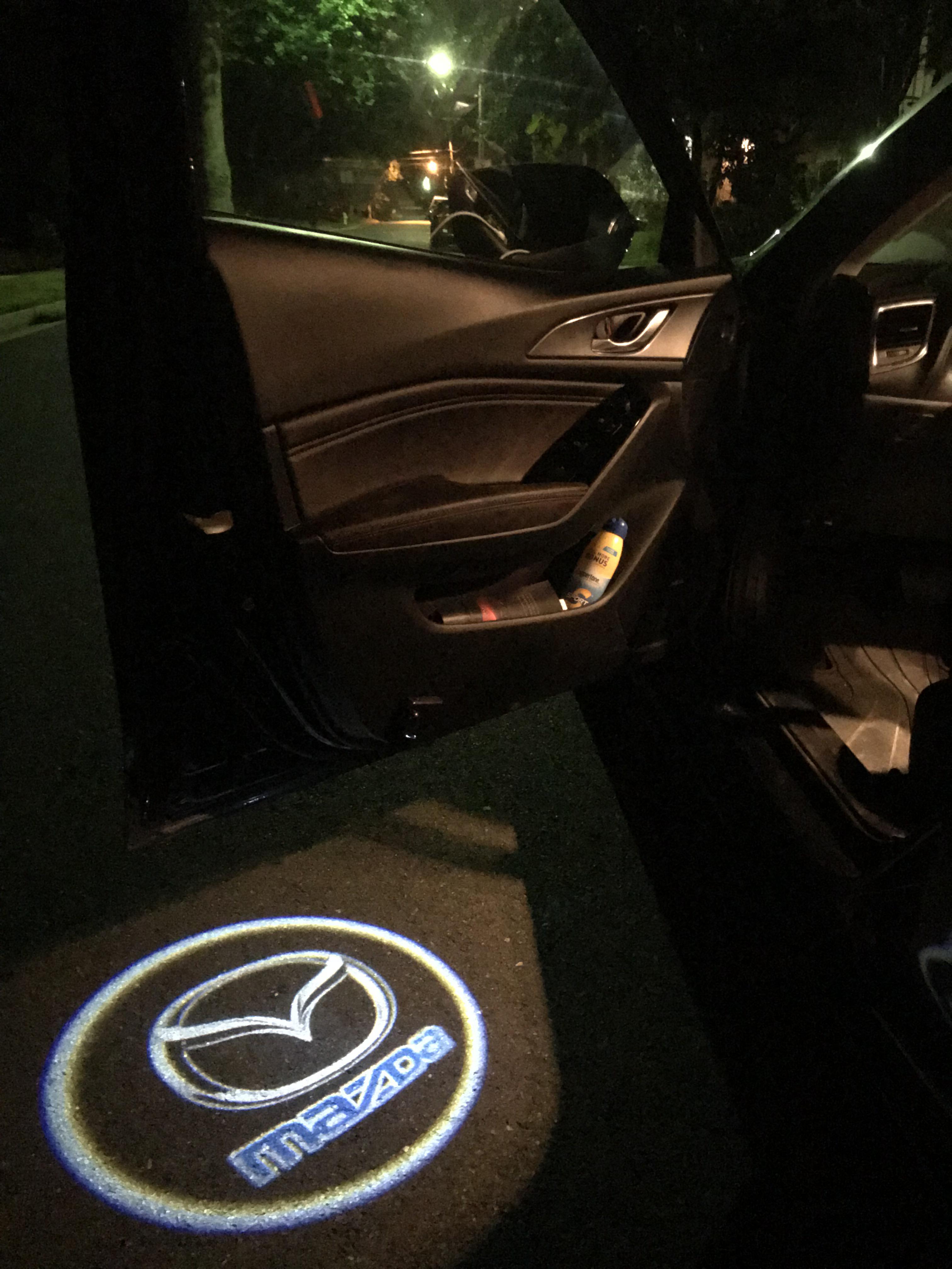 Added Some Interior Door Lights r/mazda3