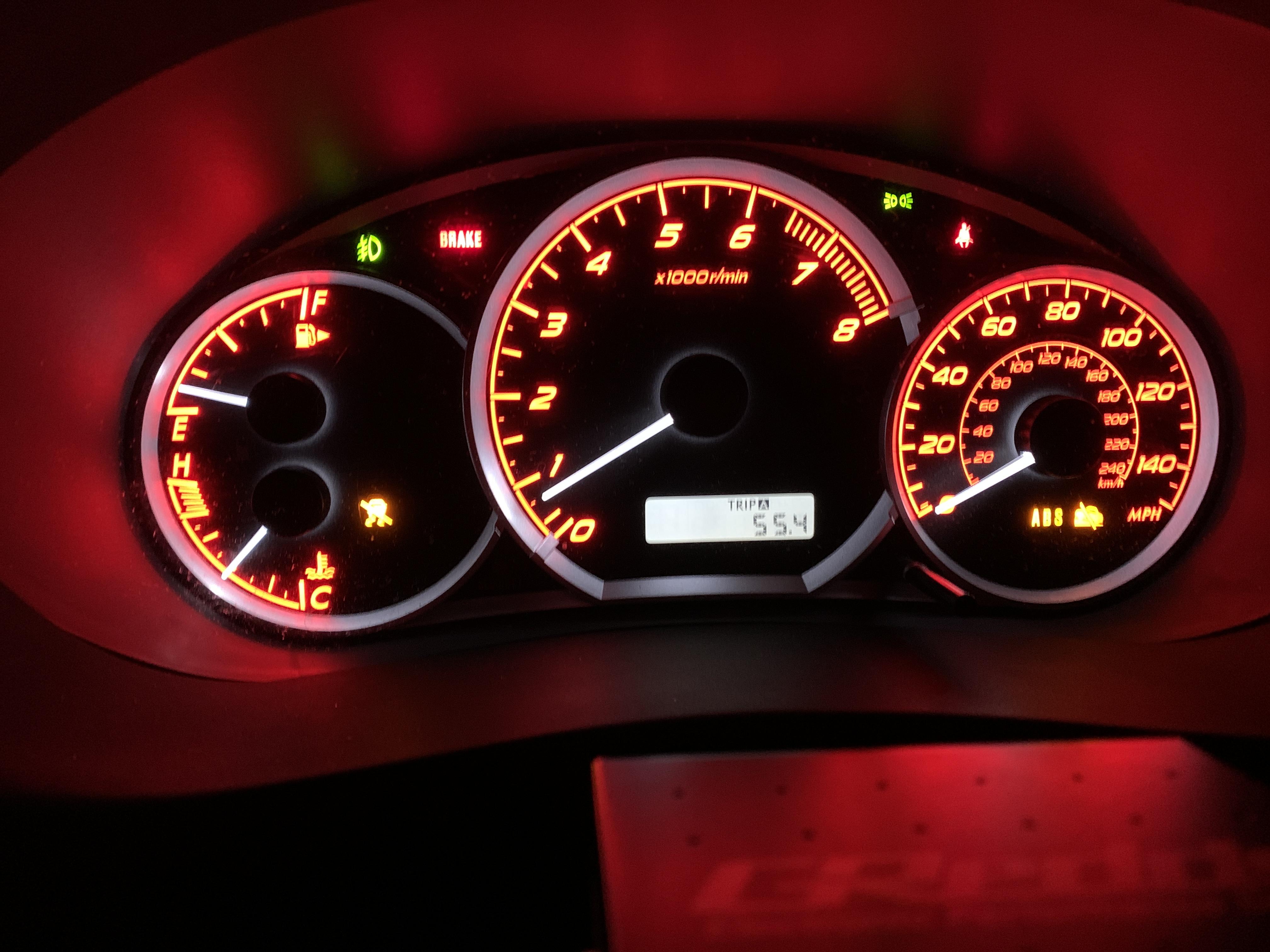 Installed LED reflectors and tapped wires into taillights, and these