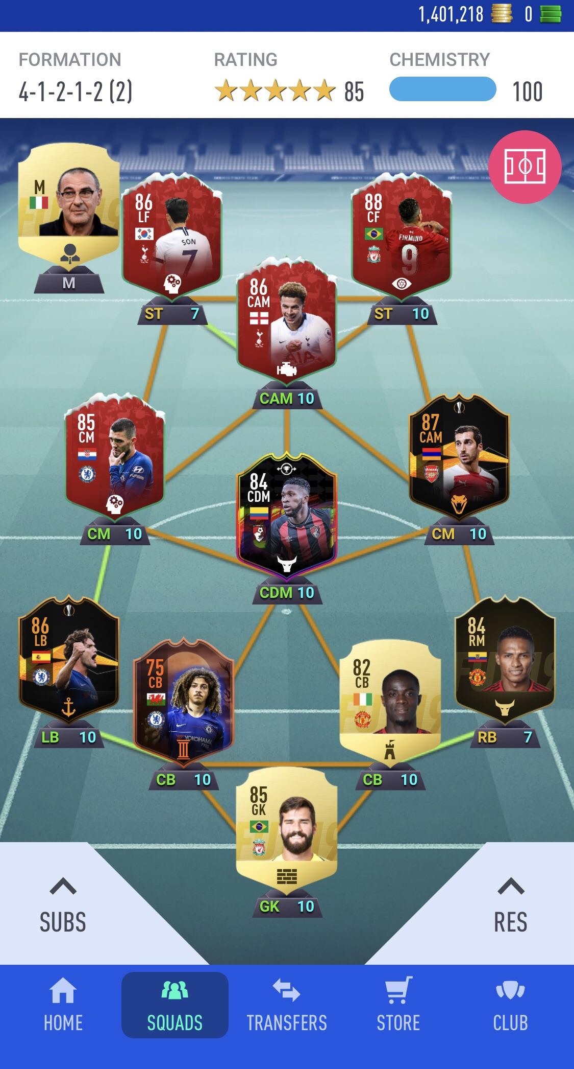 Who to buy/best formations for this team? r/Fifa19