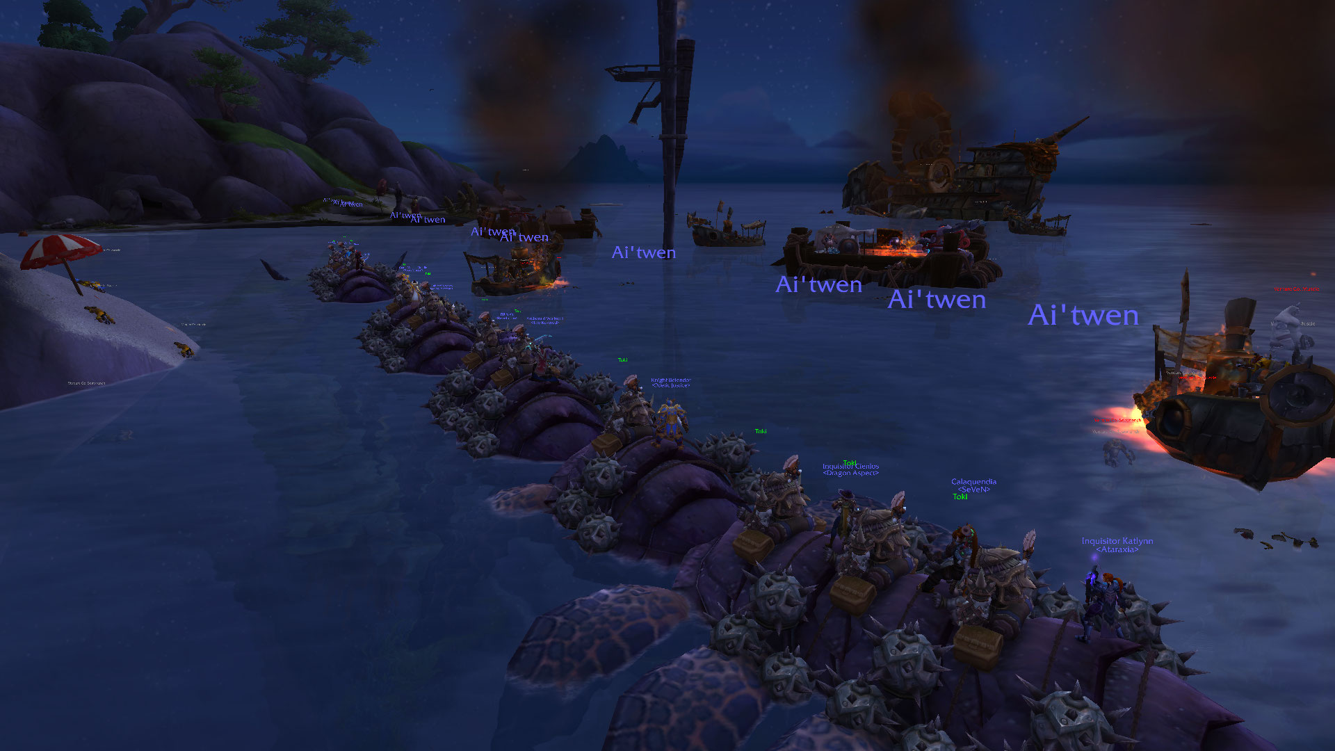 When all the turtles made it to the water... wow
