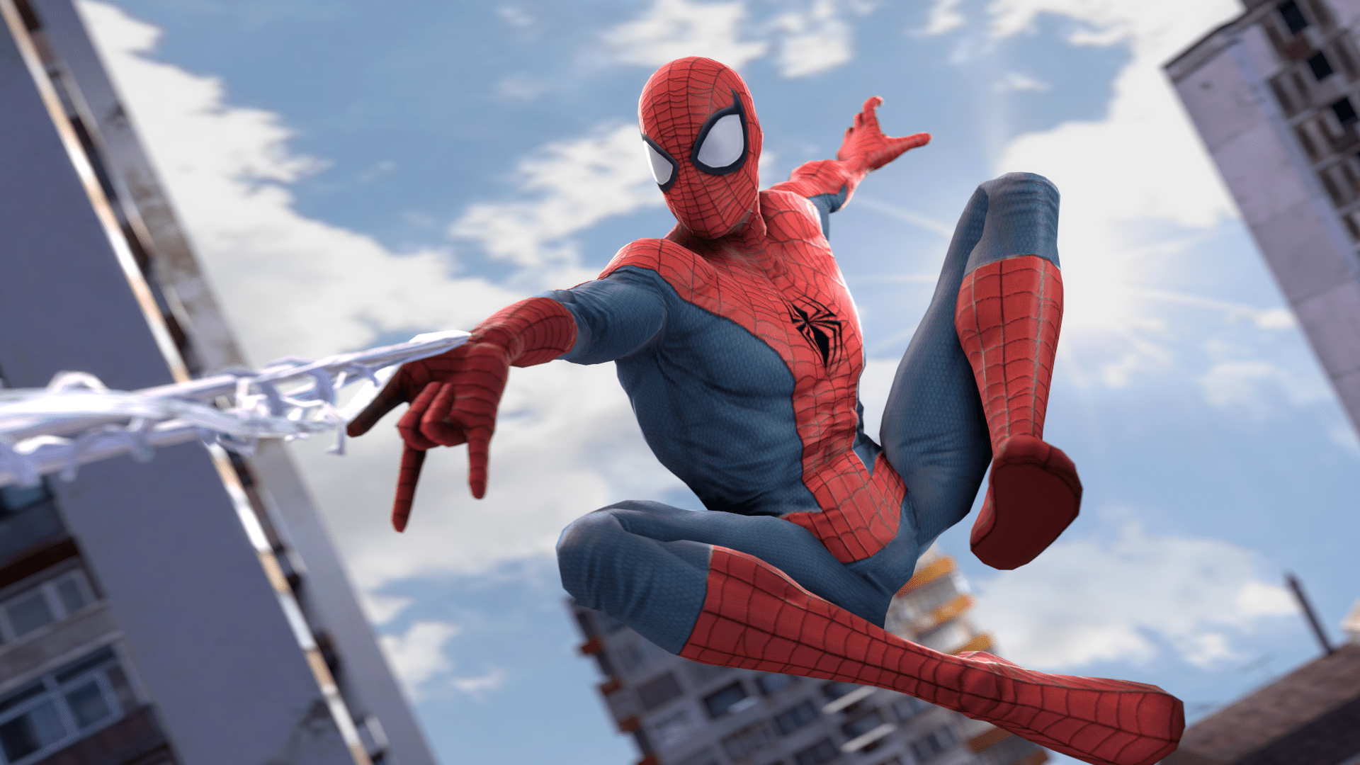 So, i decided to make a Spiderman poster in sfm. SpidermanPS4