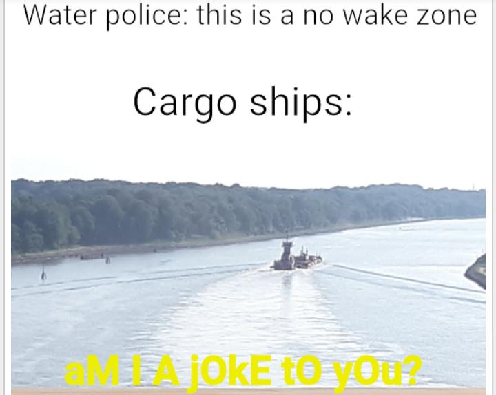 This sub needs more ship and boatrelated memes. r/dankmemes