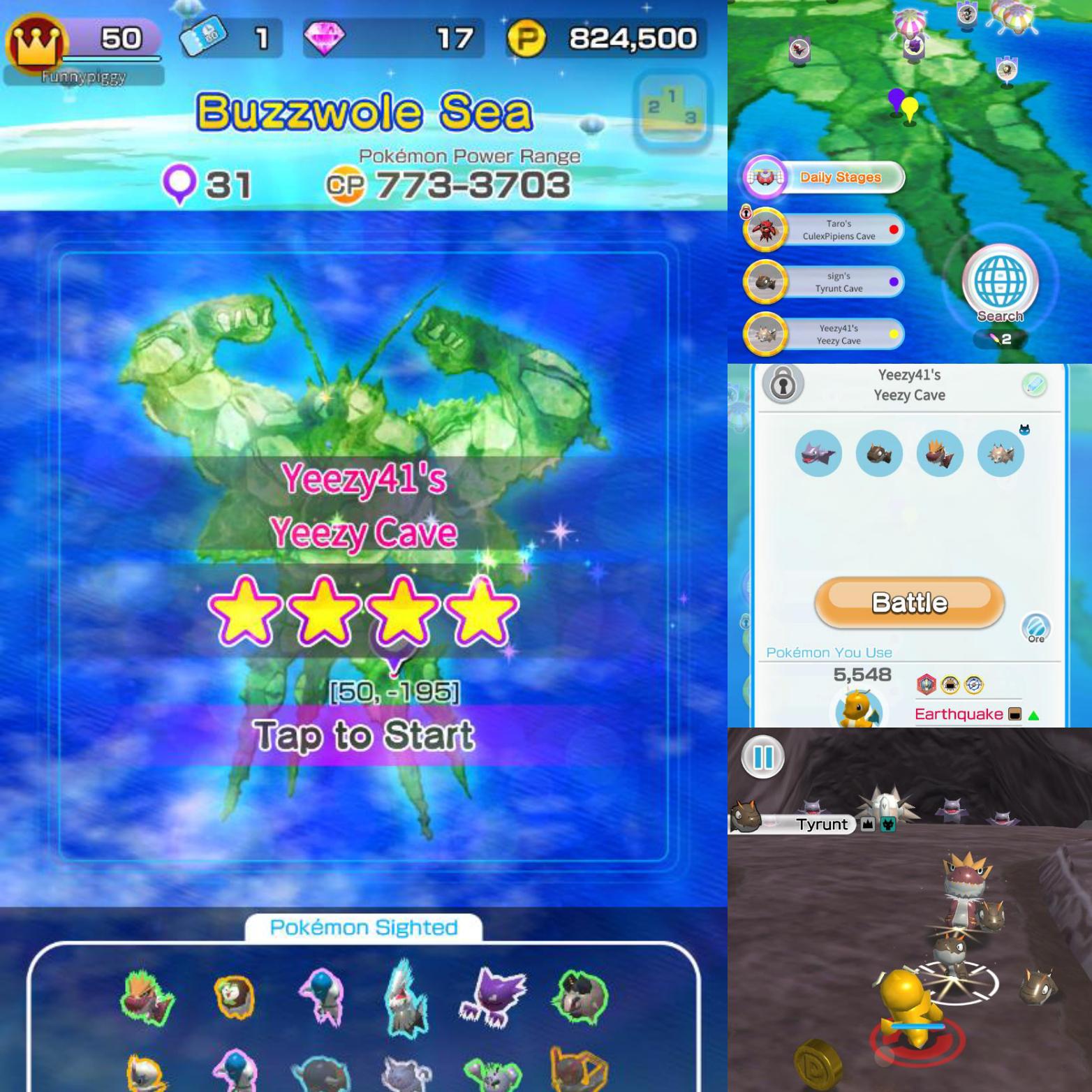 "Stone Edge" Farming Boss Map 🥰 [50, 195] Thanks To Yeezy 😃 Join Us
