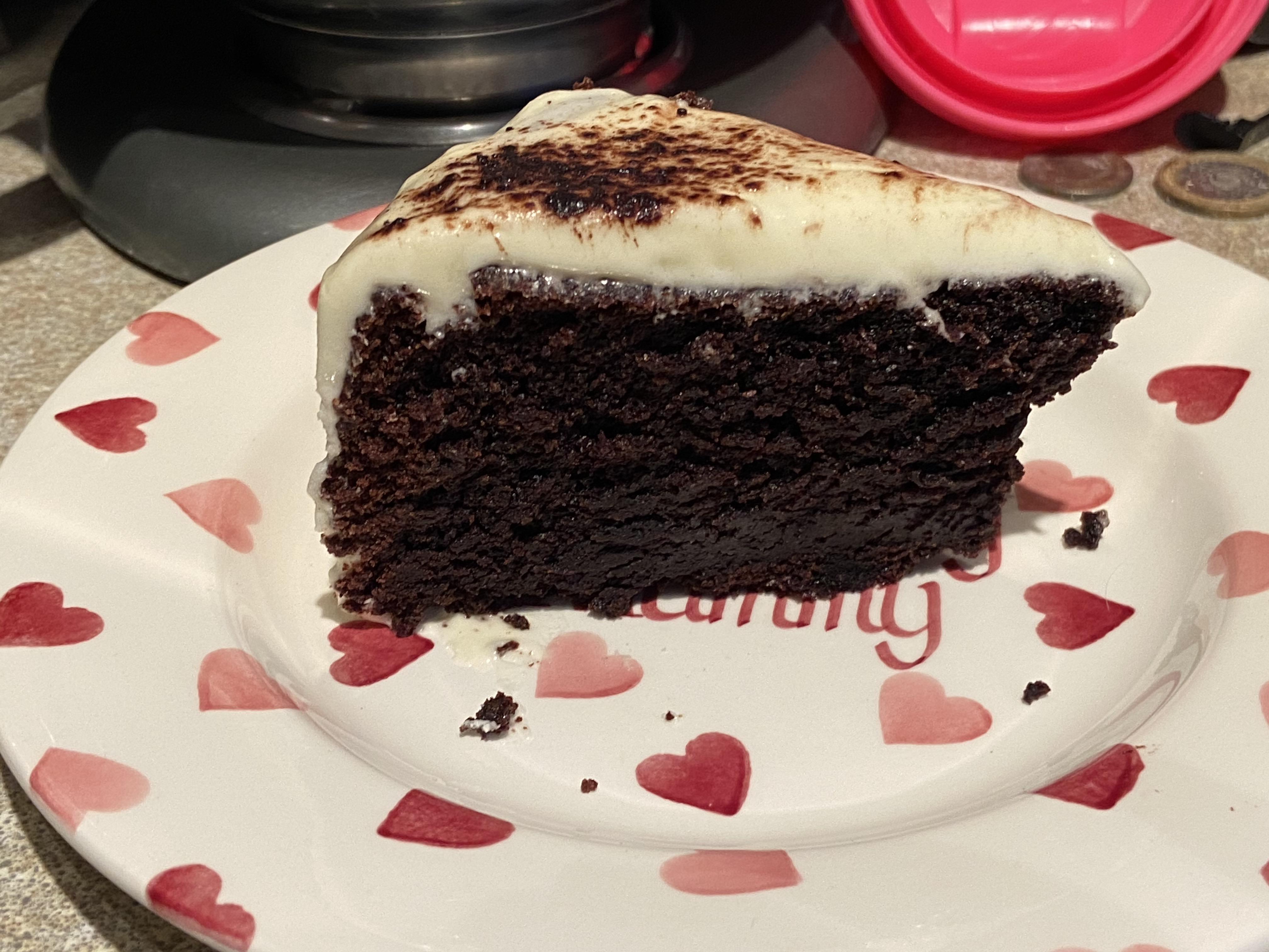 Made Hummingbird Bakery’s Chocolate Guinness cake. r/UK_Food