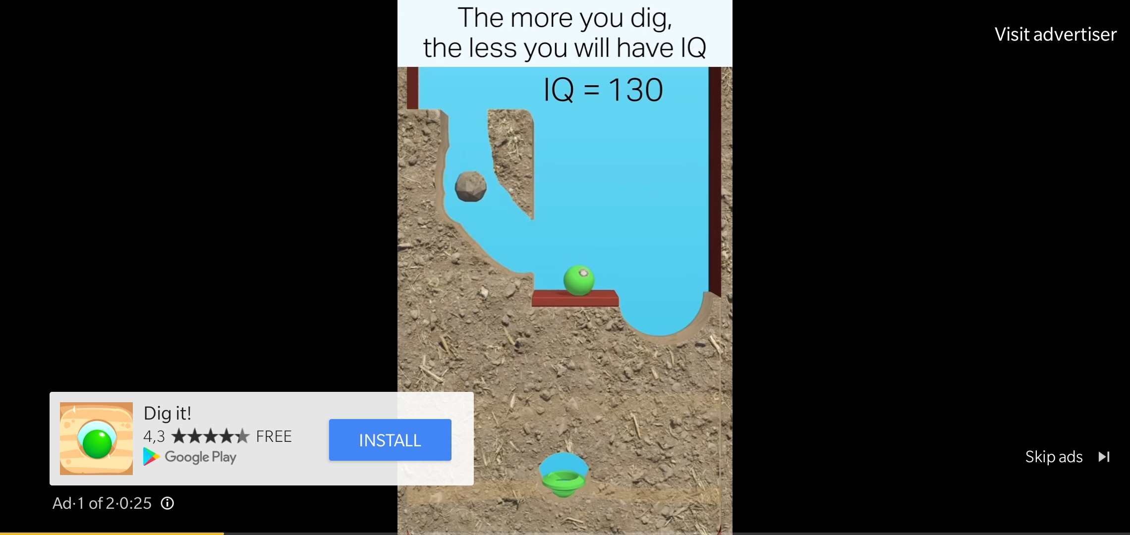 I already feel like my IQ is dropping by just watching this ad