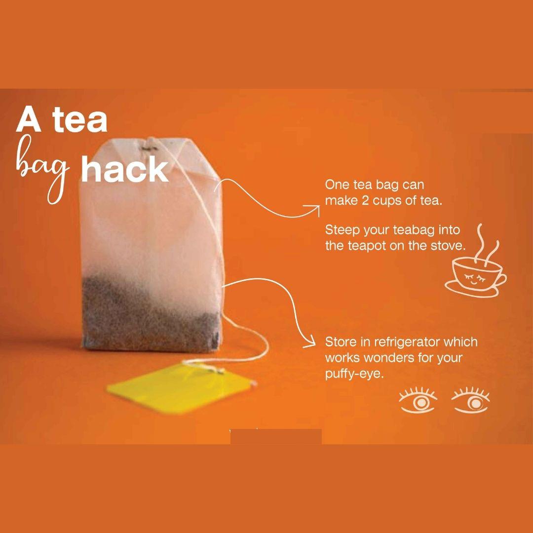 A tea bag hack ( Reuse reduce recycle) r/EcoFriendly