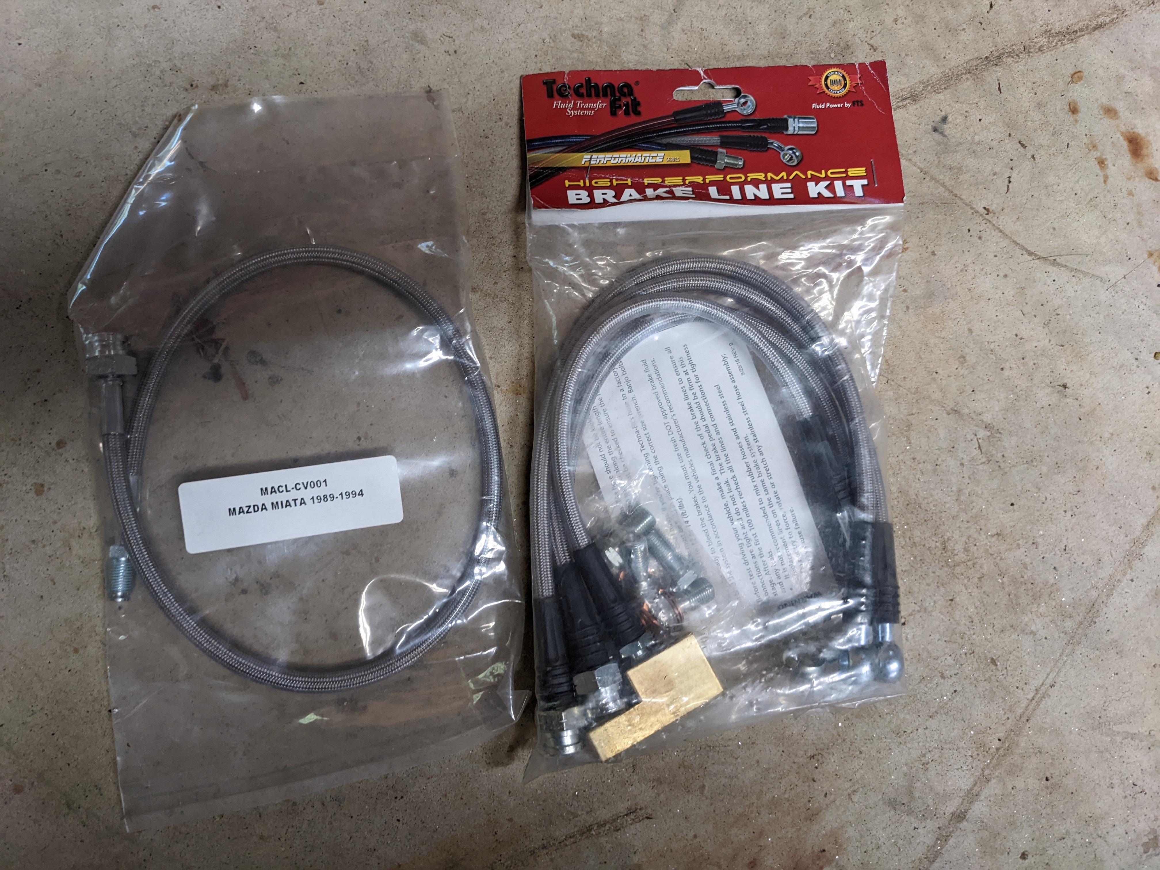 selling new steel braided clutch and brake lines. delete if not allowed