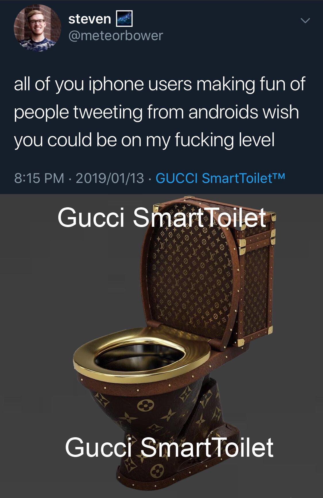 Gucci SmartToilet™ r/dankmemes