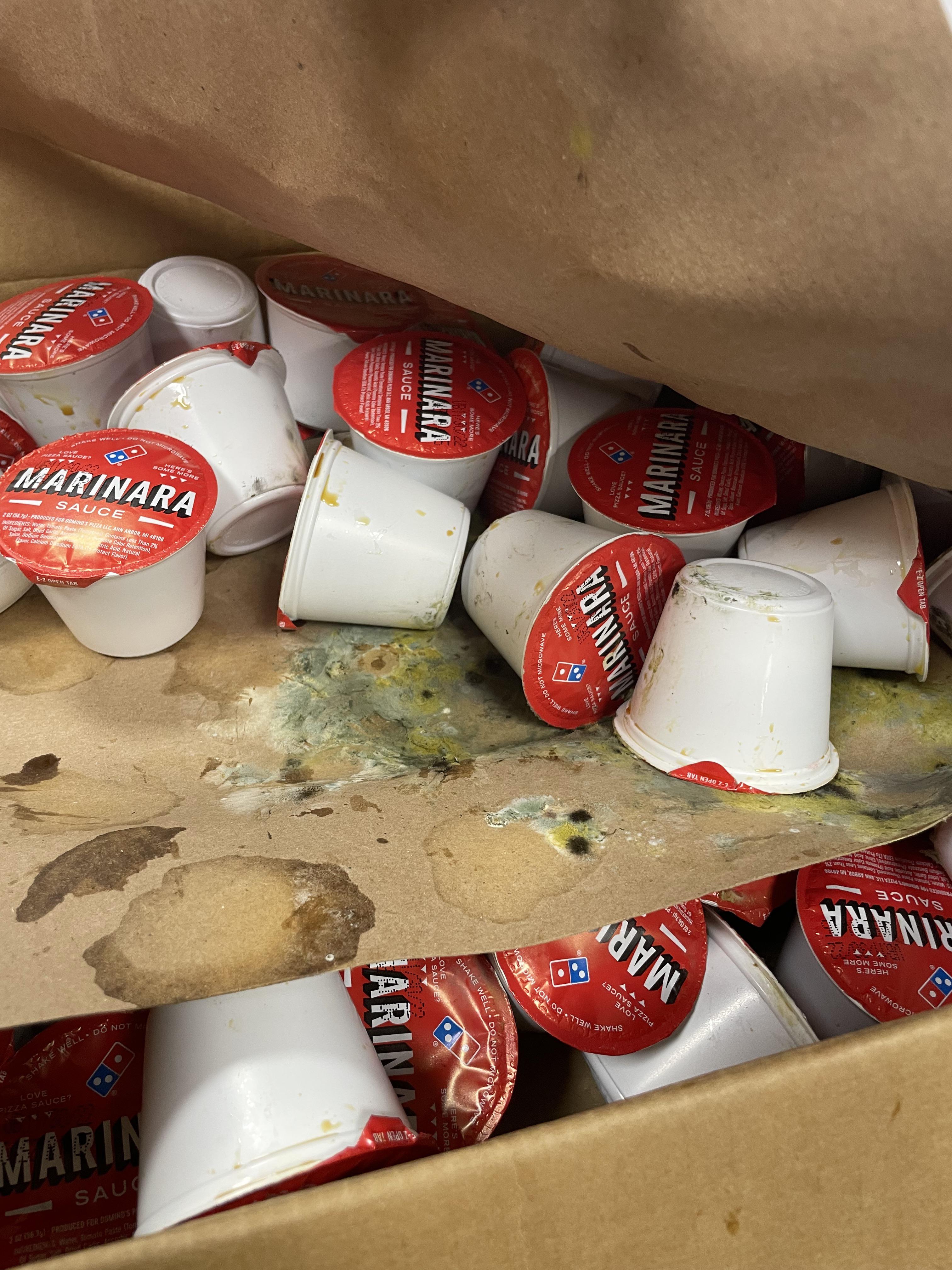 has this happened to anyone else recently? our garlic is also having