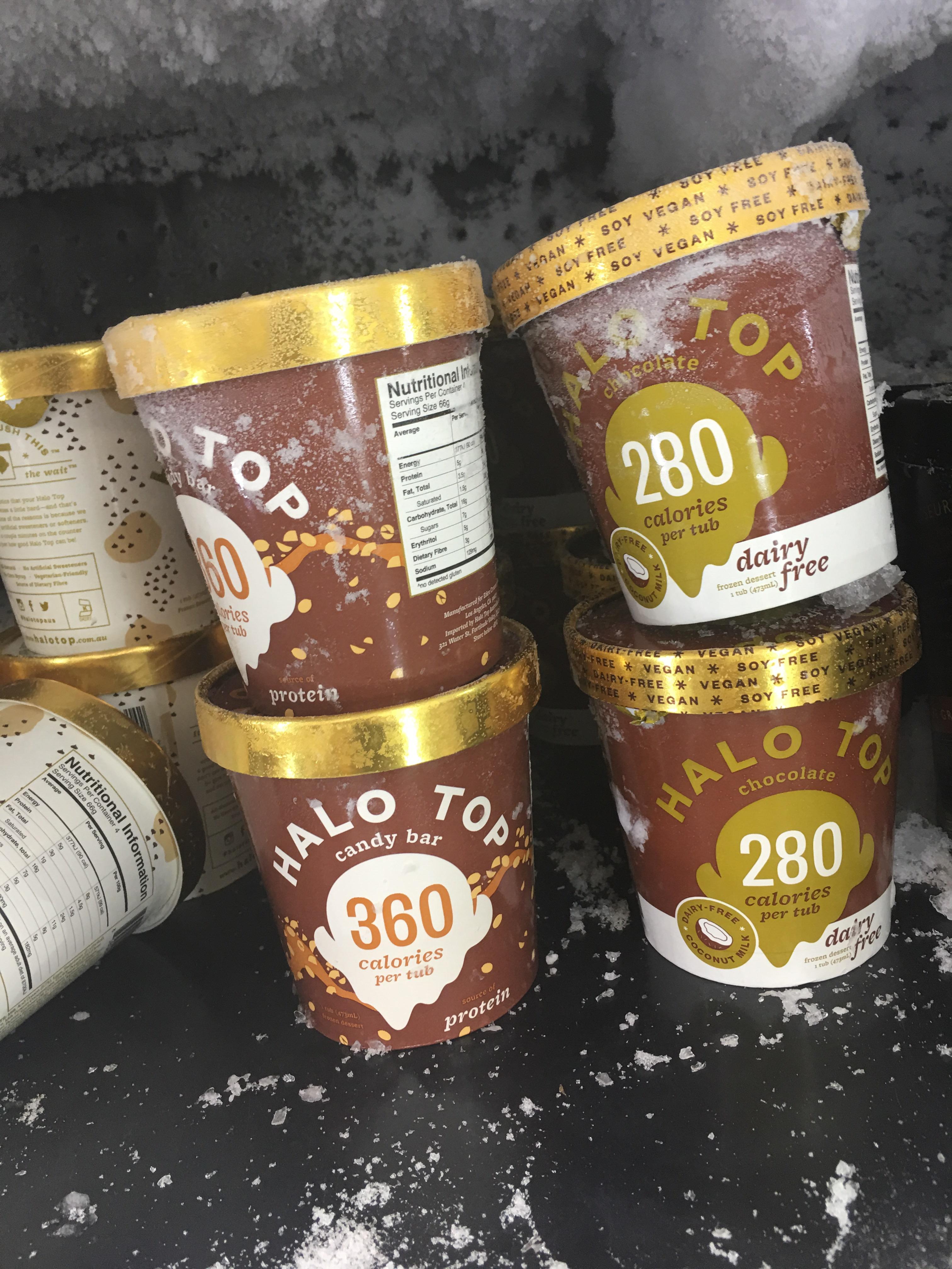 Halo top candy bar at woolies r/ketoaustralia