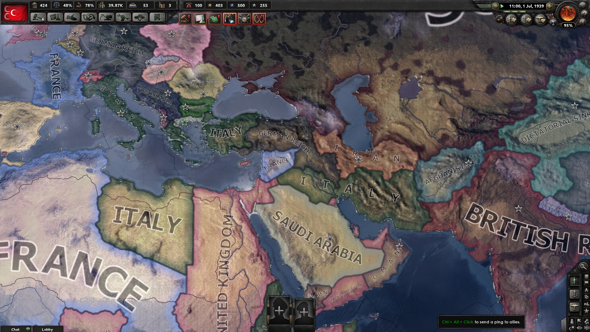 A new plan for Middle Eastern peace. r/hoi4