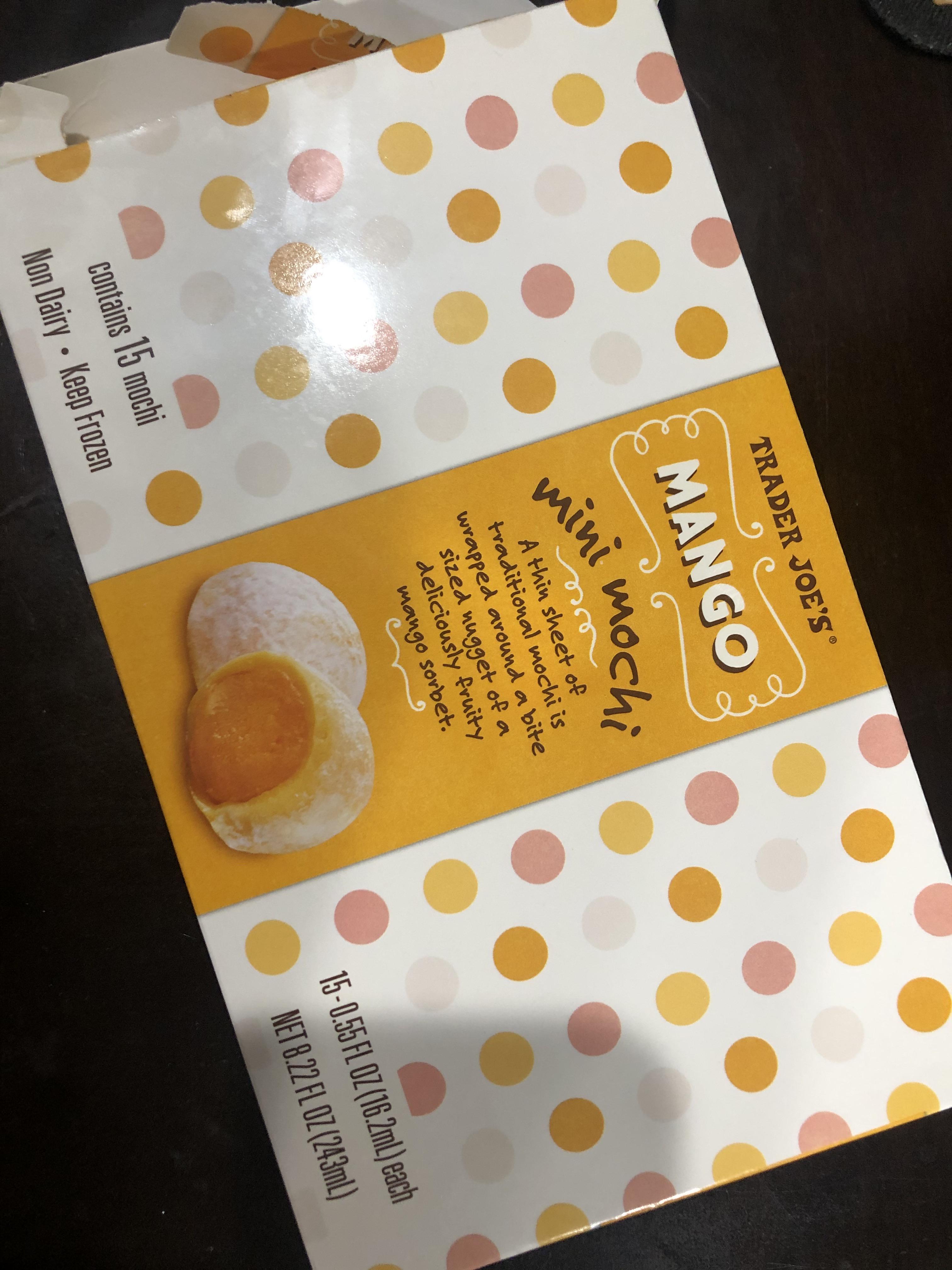 PSA Trader Joe’s mini mango mochi is 190 calories for SIX! r