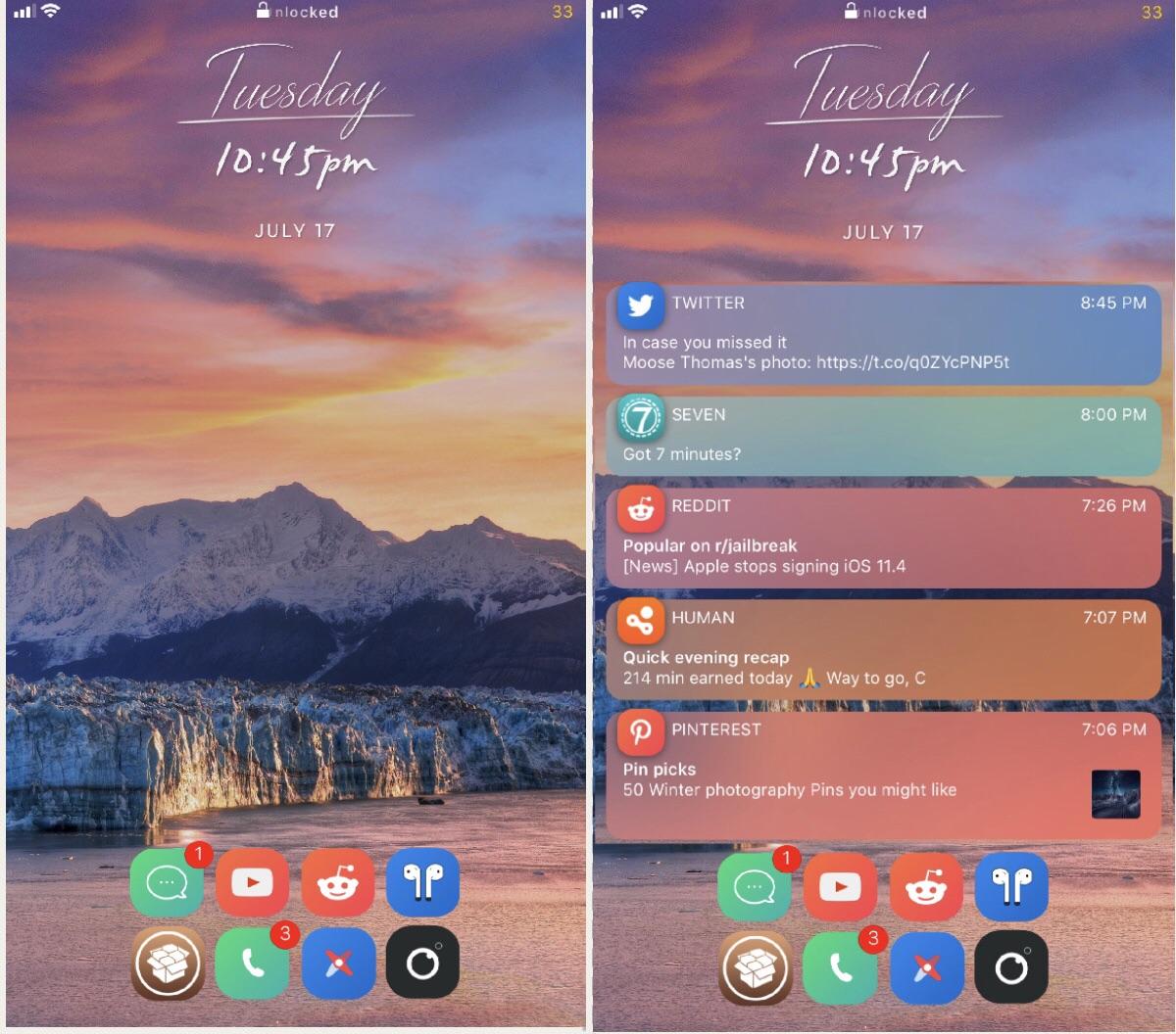 [request] a tweak where you can have apps at the bottom of