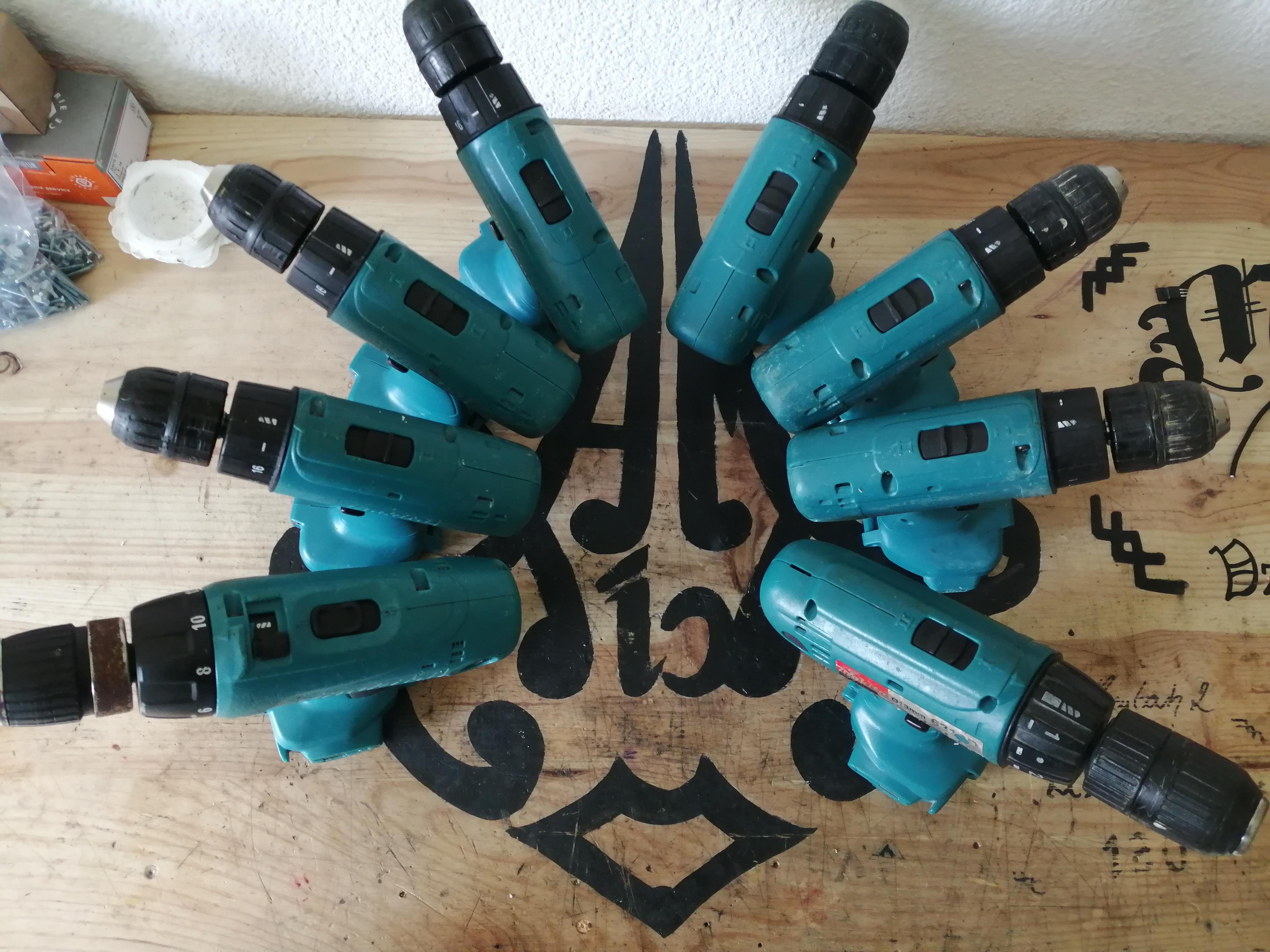 Old Makita drills I am restoring r/Tools