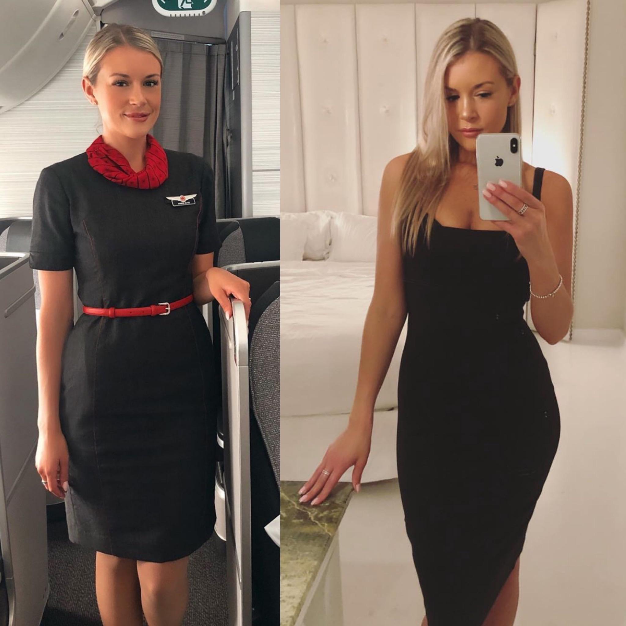 Overnight dress r/SexyFlightAttendants_