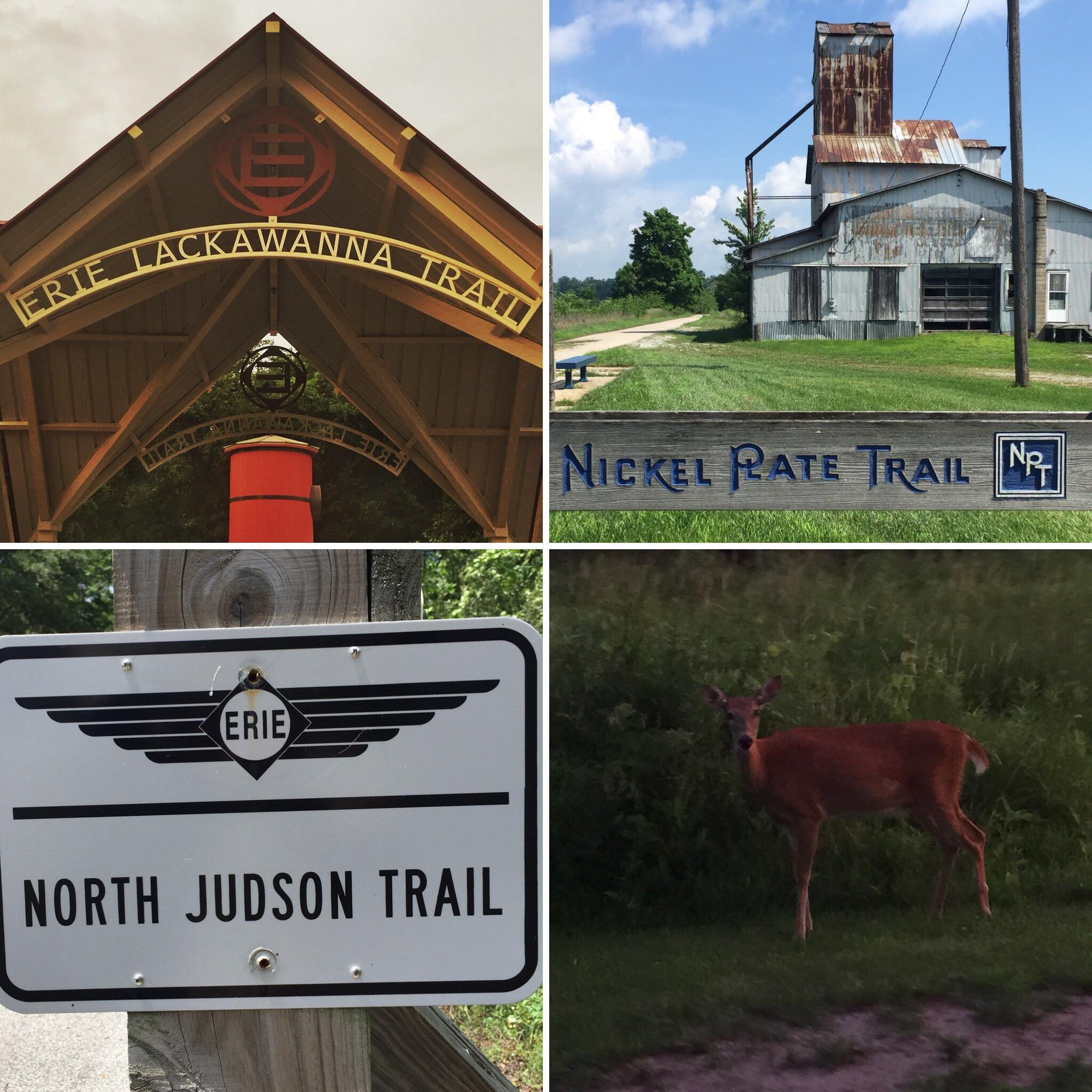 Nickel Plate, Erie North Judson, & Erie Lackawanna trails in a century
