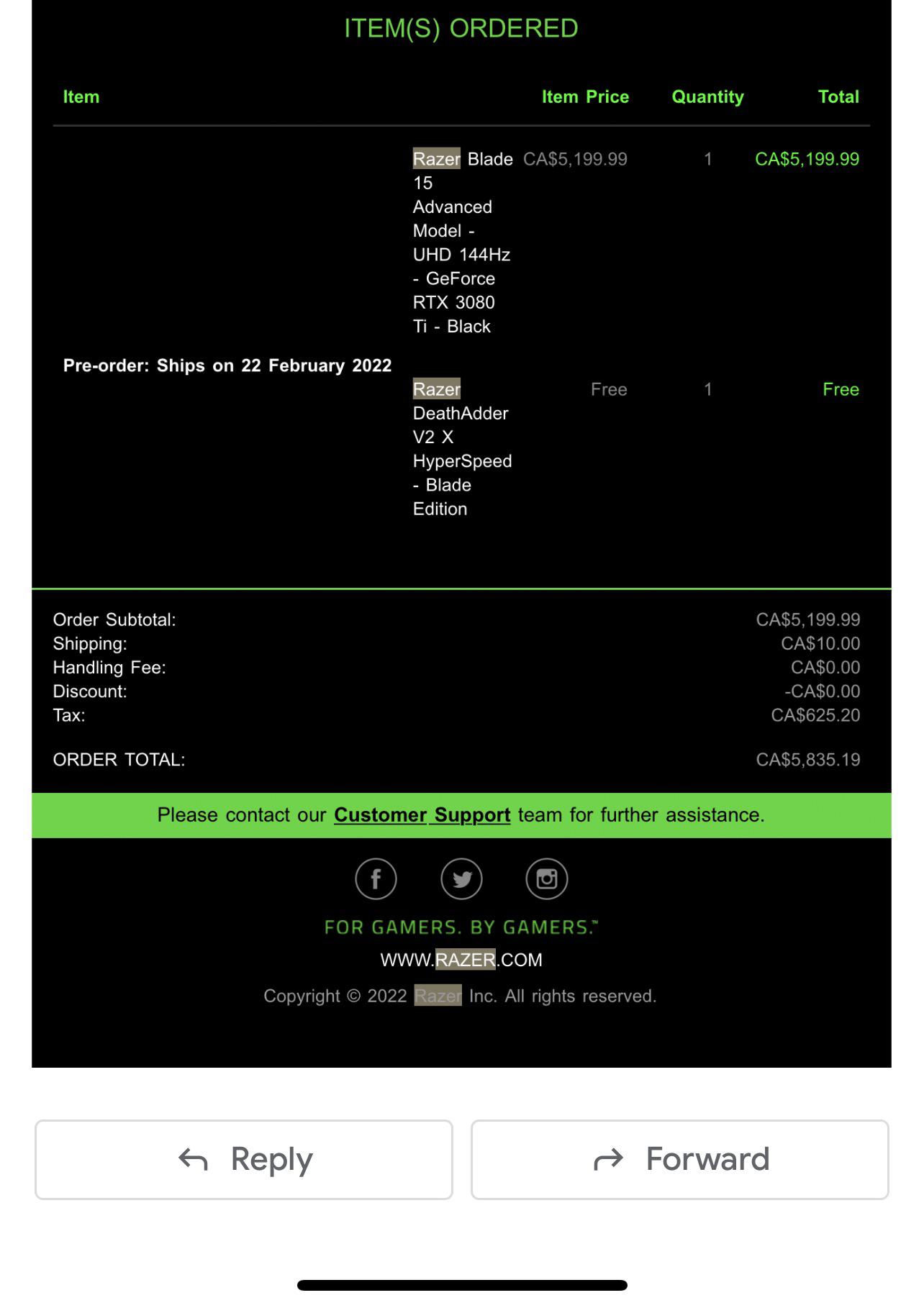 Do you guys think the Blade 15 3080 Ti will overheat? r/razer