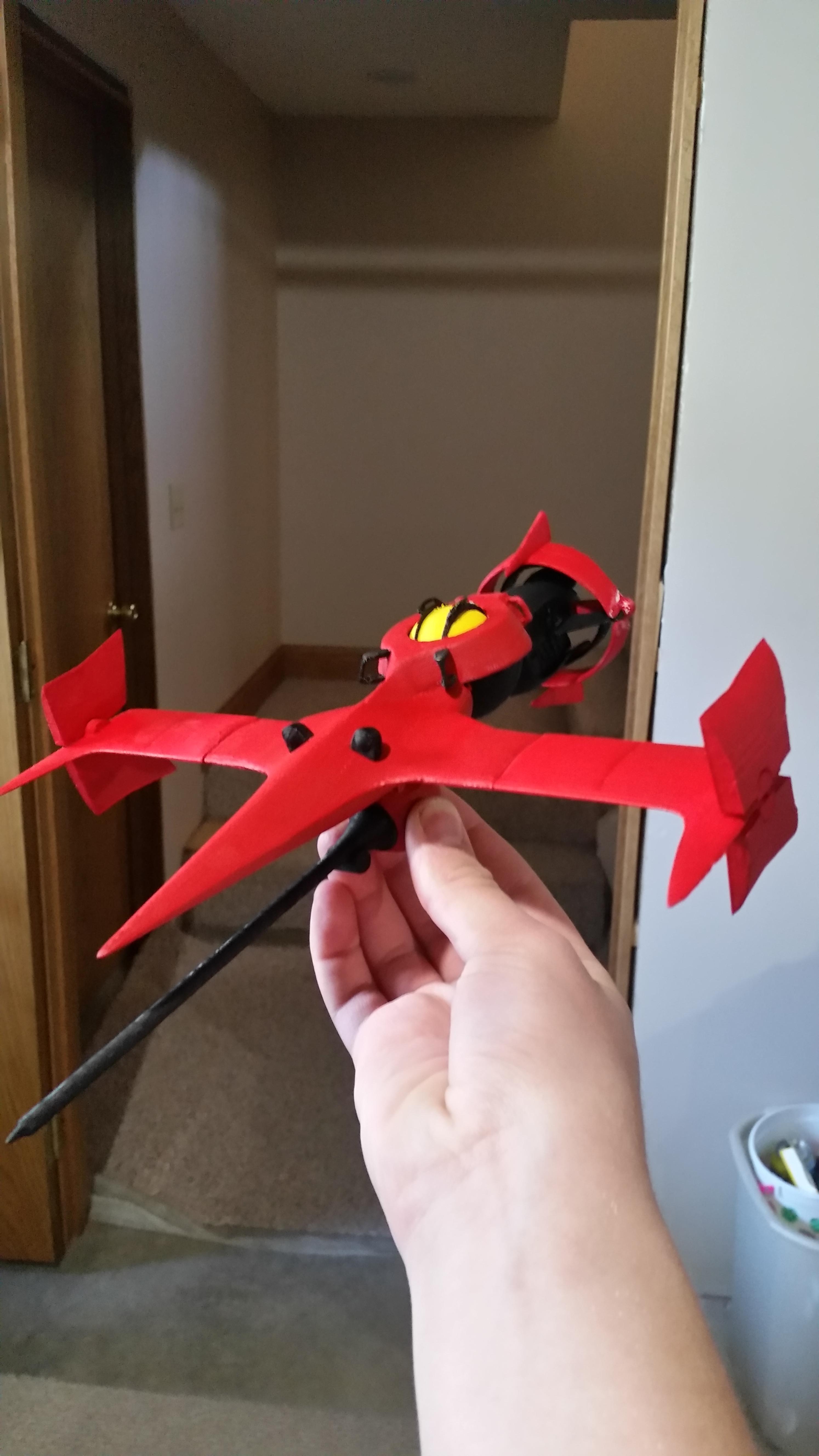 Just finished 3d printing and painting this Swordfish II design by