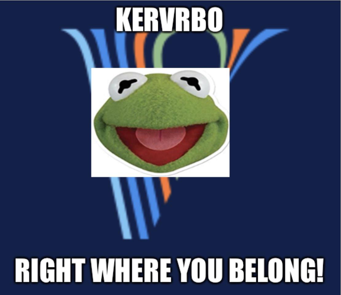 What is with Kermit singing a song for Vrbo?