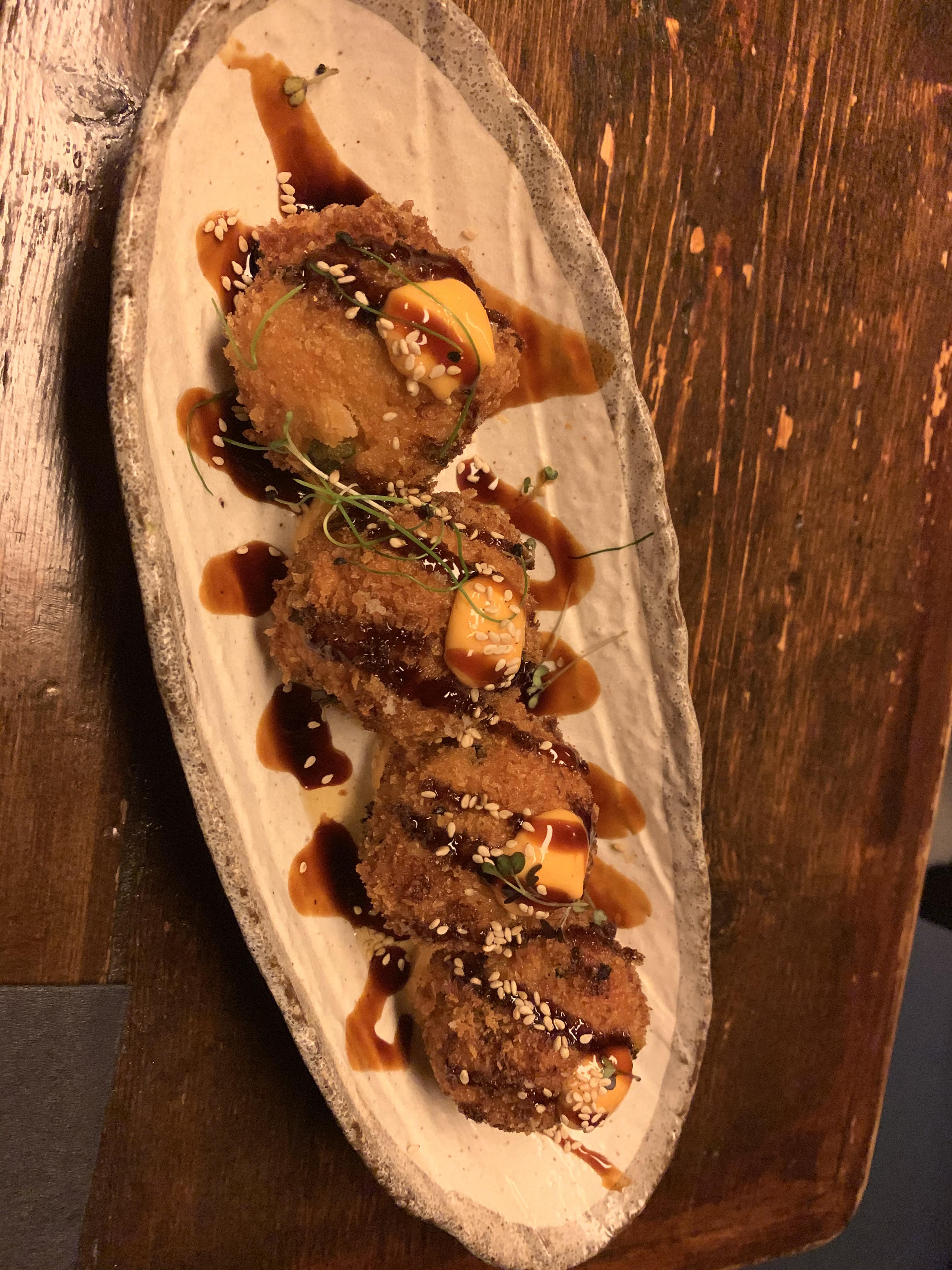 Kimchi arancini balls with spicy mayo r/FoodPorn