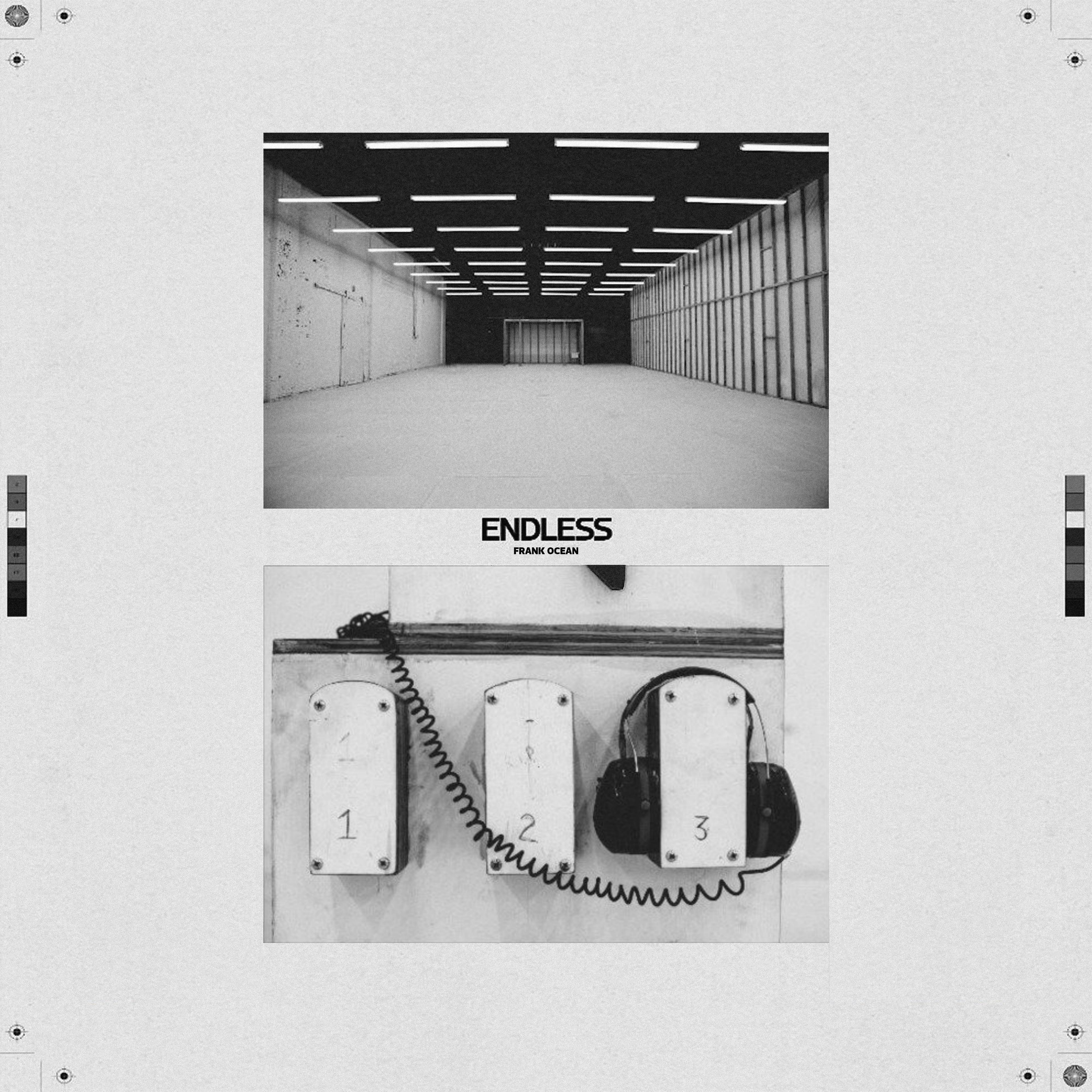 Endless white cover (Vinyl Cover with no sticker) r/FrankOcean