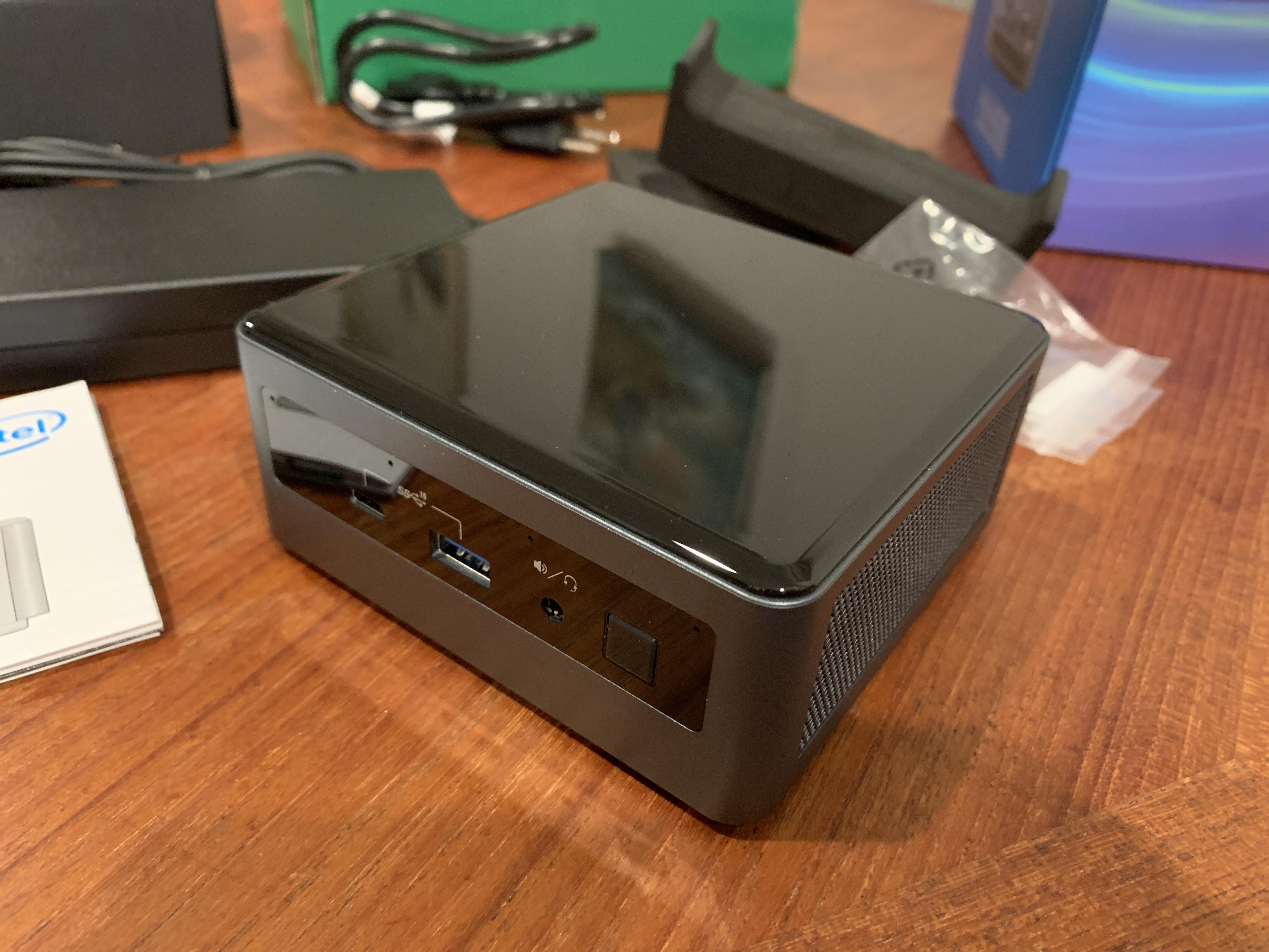NUC10i7FNH arrived today from ShopBLT! r/intelnuc