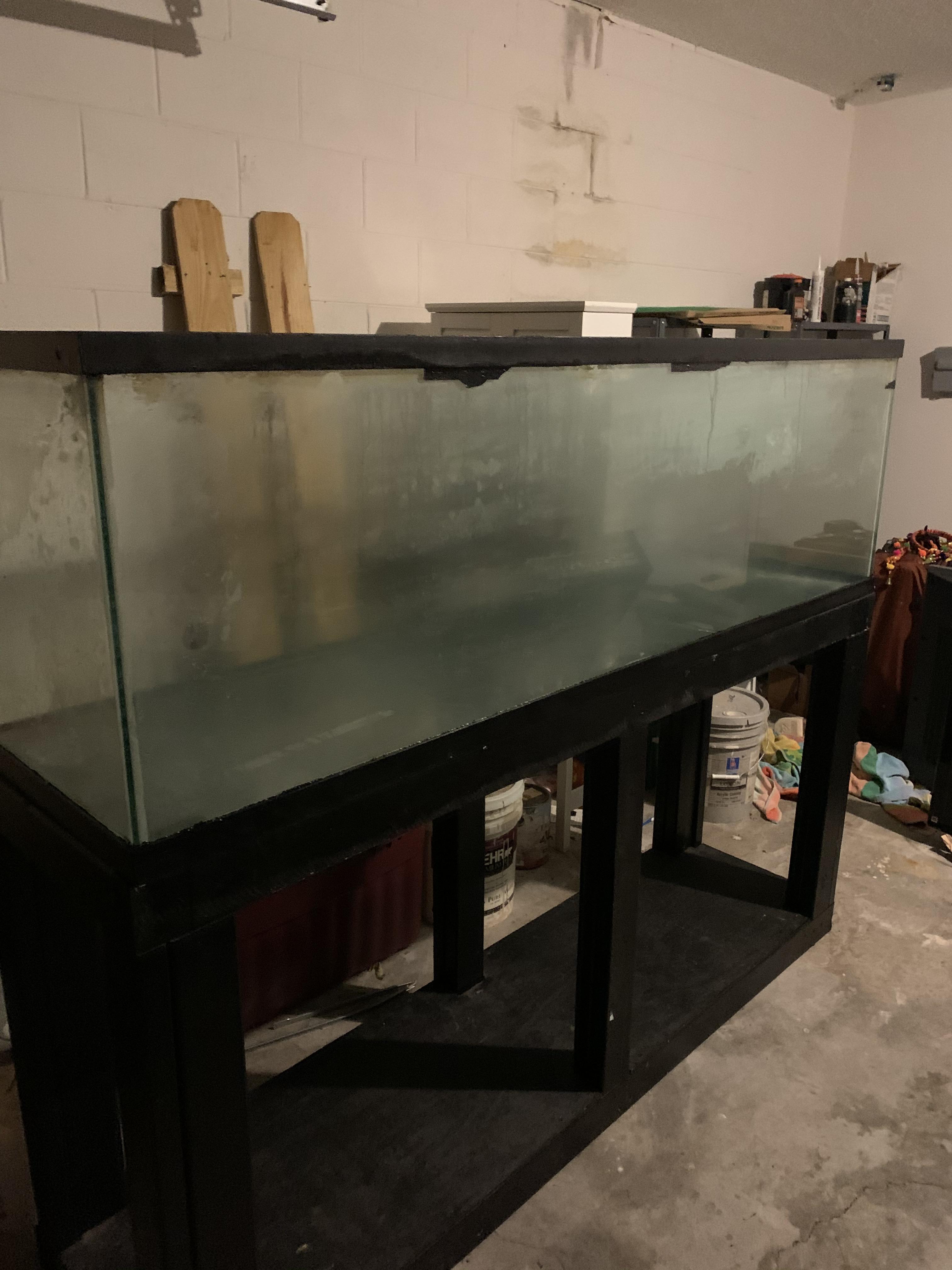 Customer at the pet store I work at let me know he was getting rid of this, new to me 130 gallon